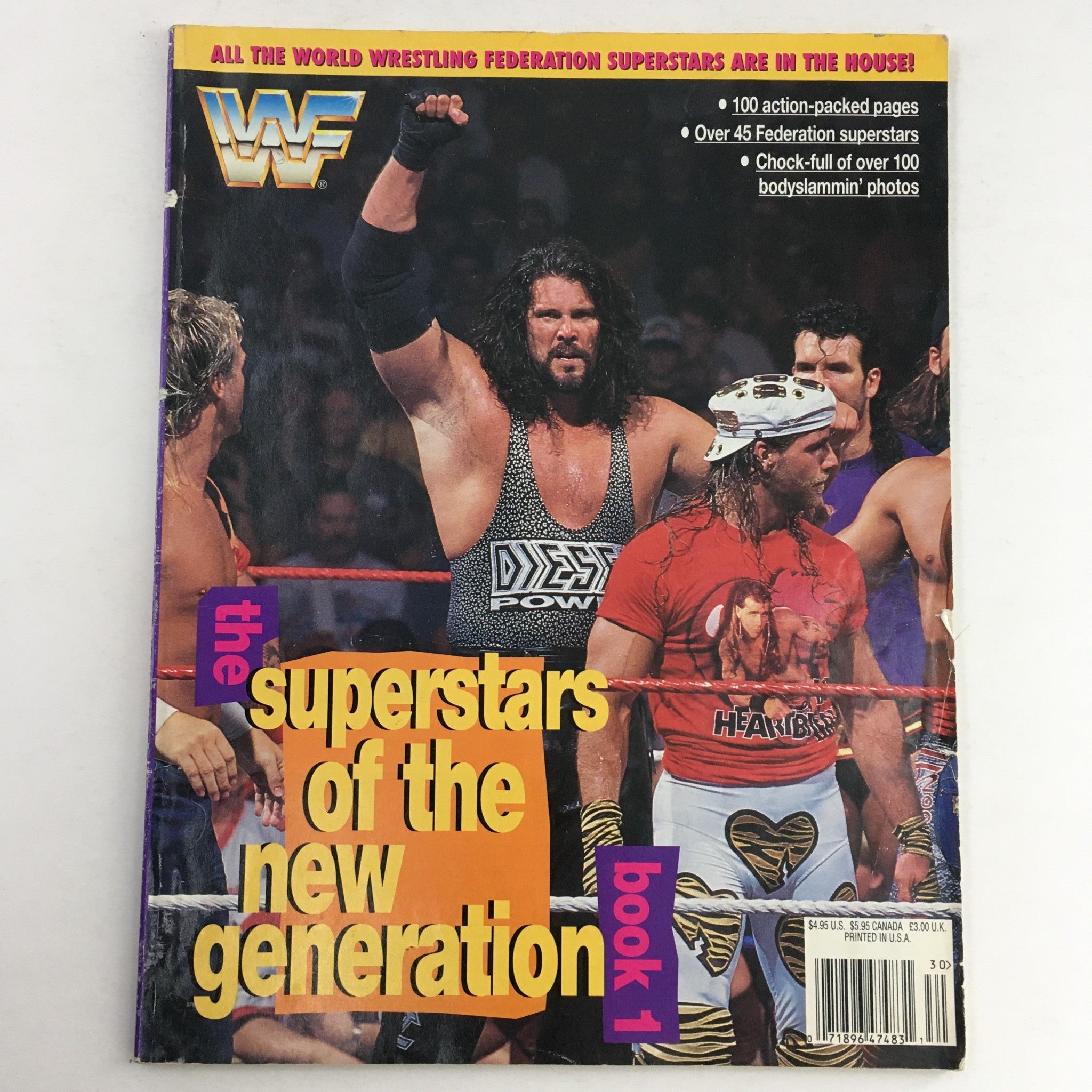 WWF 1995 The Superstars of the New Generation Book 1 Razor, Jerry Lawler