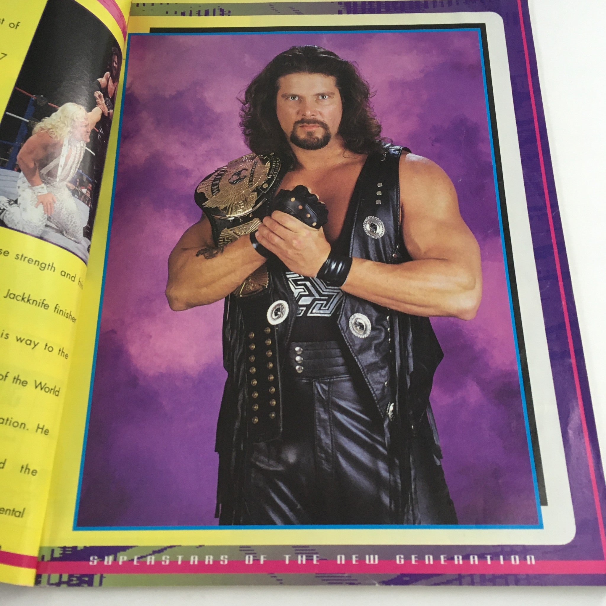 WWF 1995 The Superstars of the New Generation Book 1 Razor, Jerry Lawler