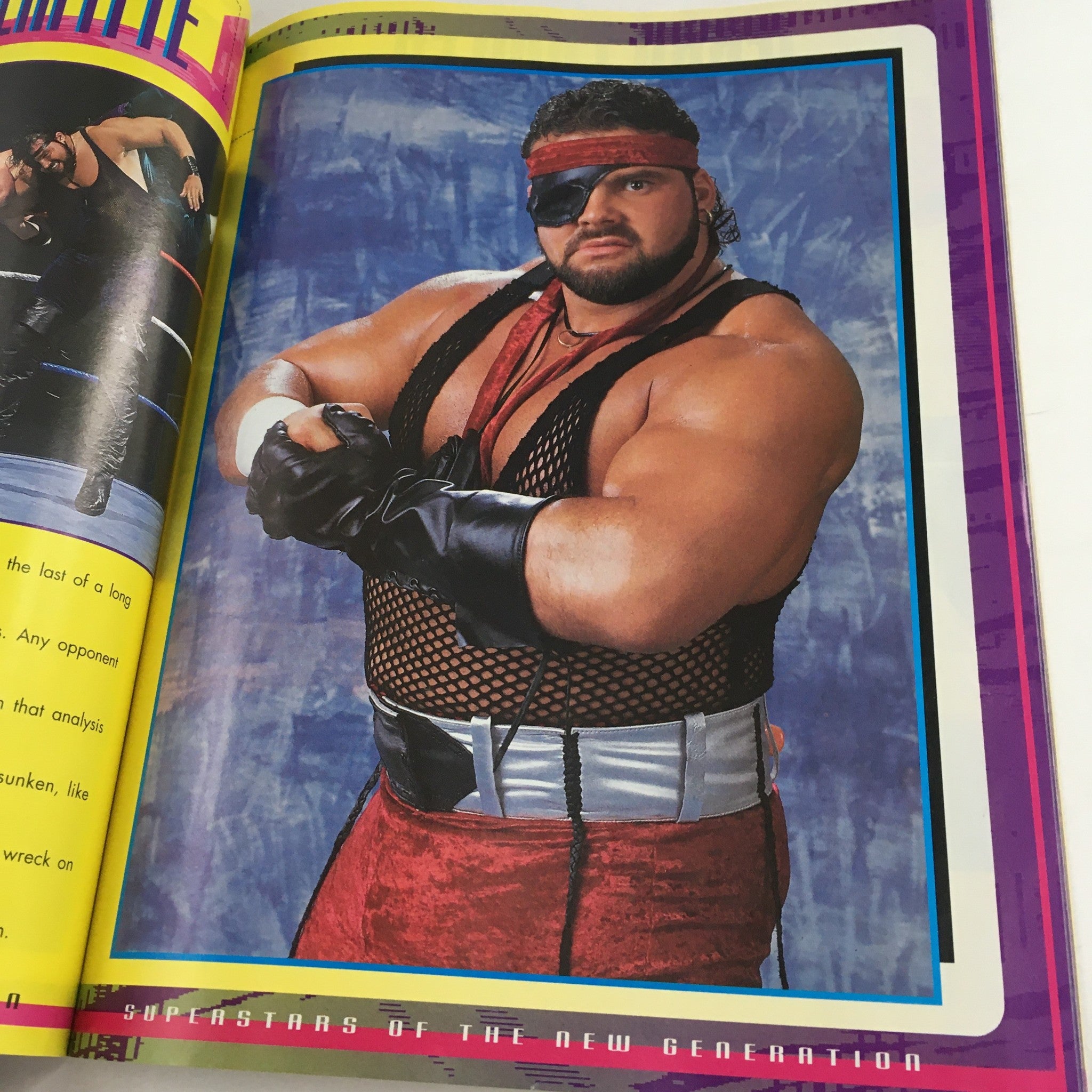 WWF 1995 The Superstars of the New Generation Book 1 Razor, Jerry Lawler