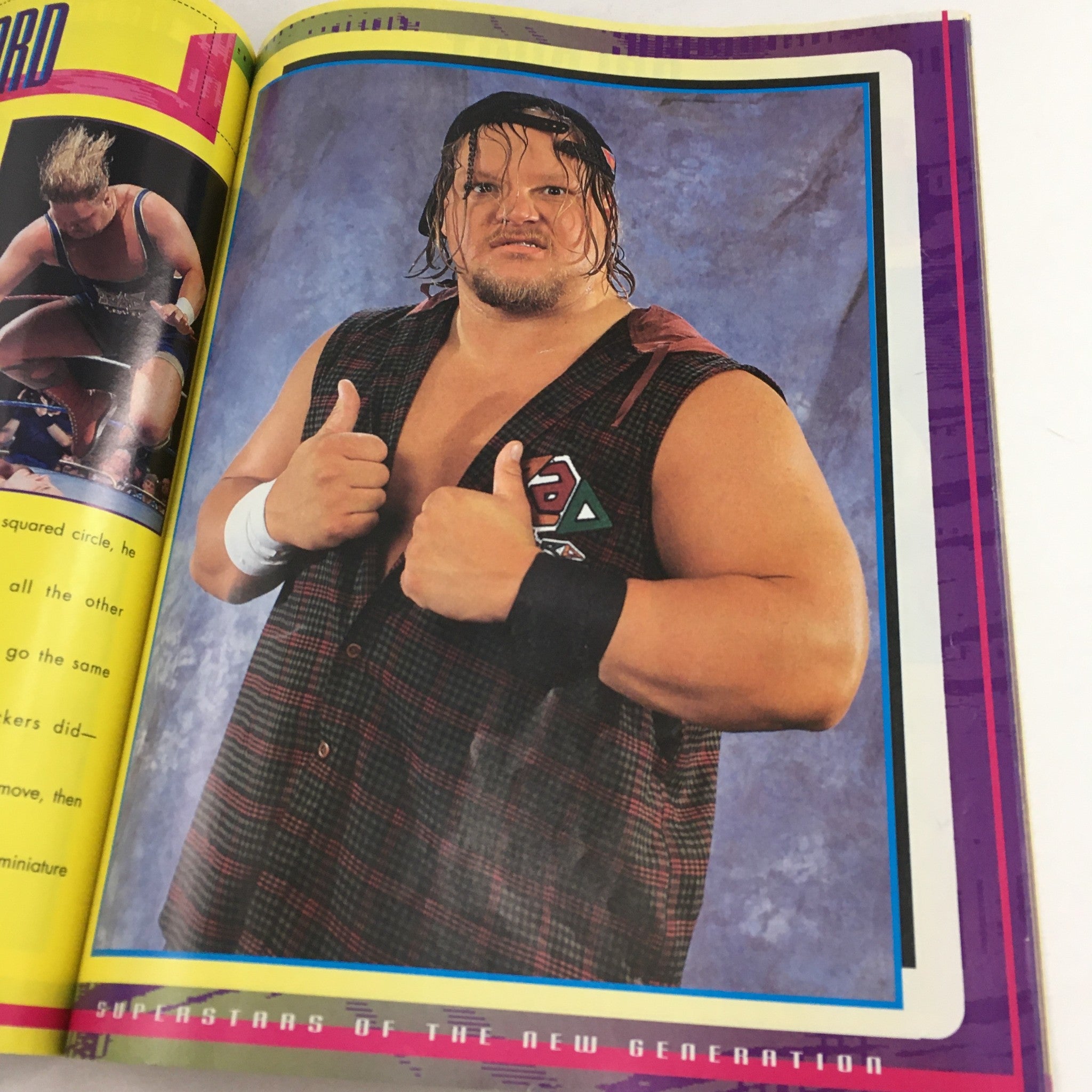 WWF 1995 The Superstars of the New Generation Book 1 Razor, Jerry Lawler