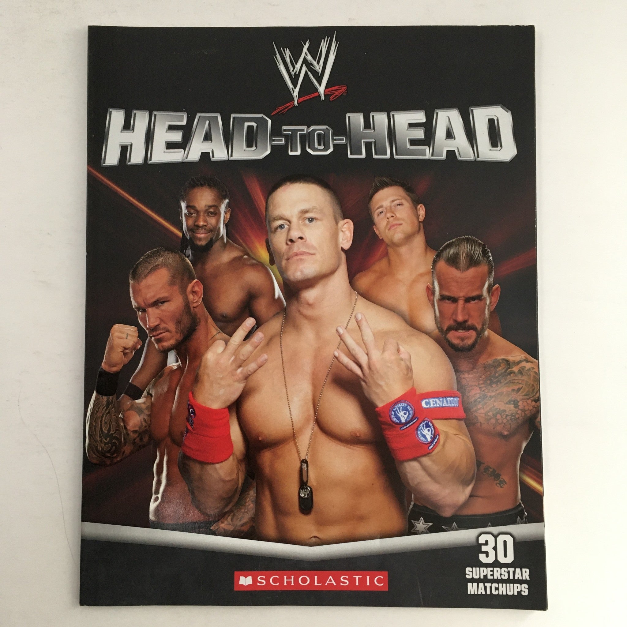 WWE WWF Magazine 2012 Head-to-Head John Cena vs CM Punk, Undertaker vs Kane