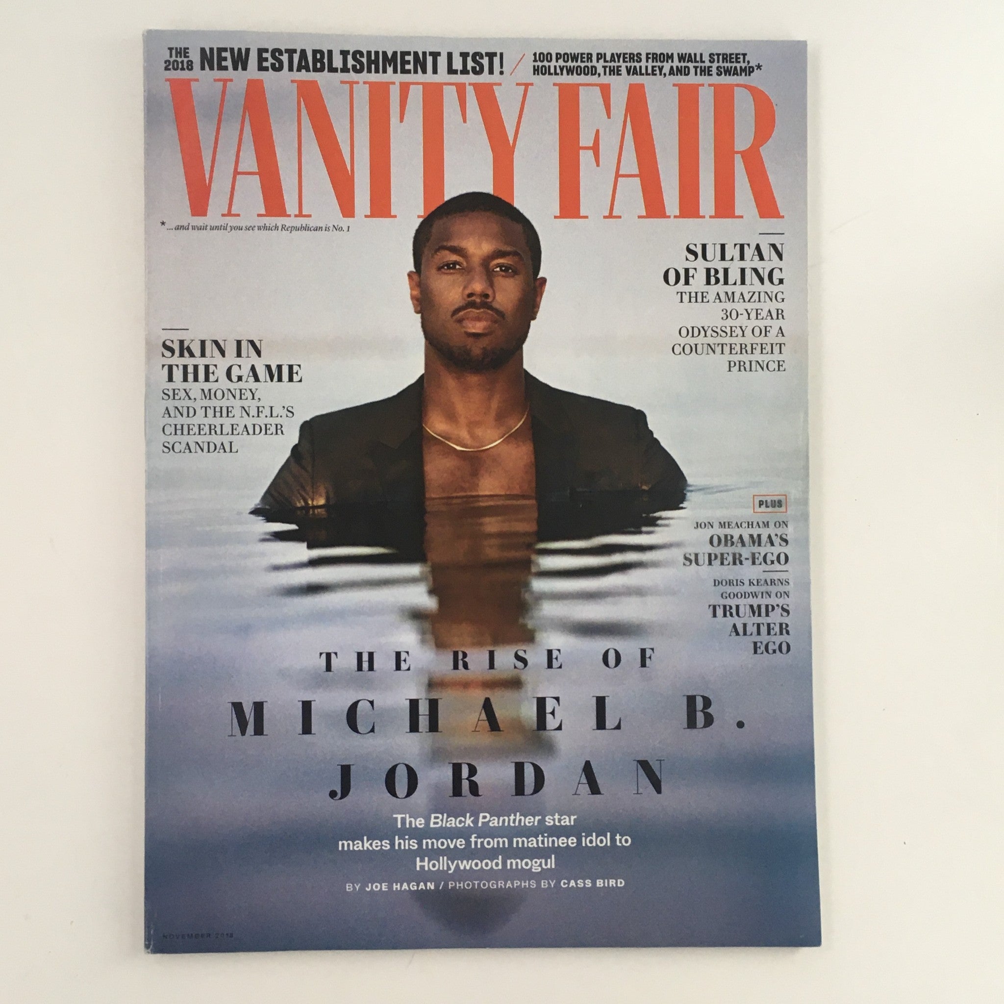 Vanity Fair Magazine November 2018 The Rise of Michael B. Jordan, No Label VG