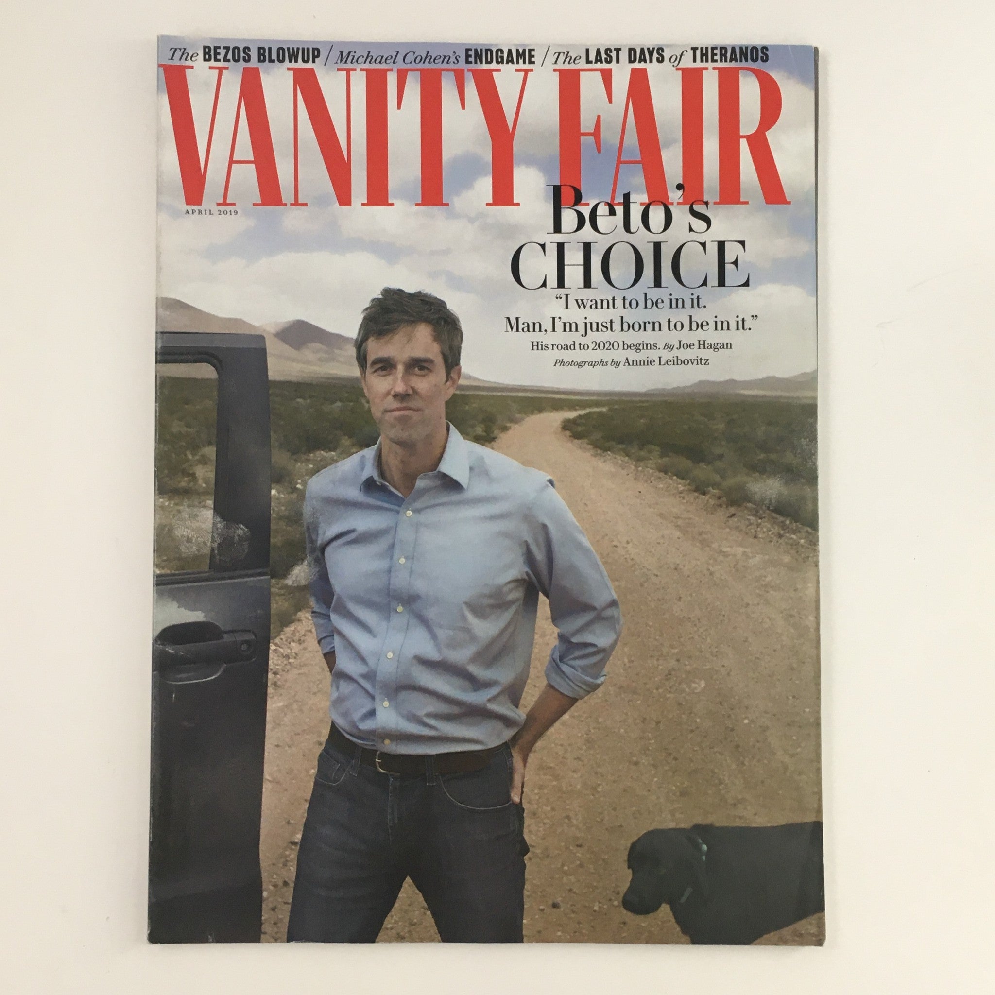 Vanity Fair Magazine April 2019 Michael Cohen Cover & Bezos Blowup, No Label VG