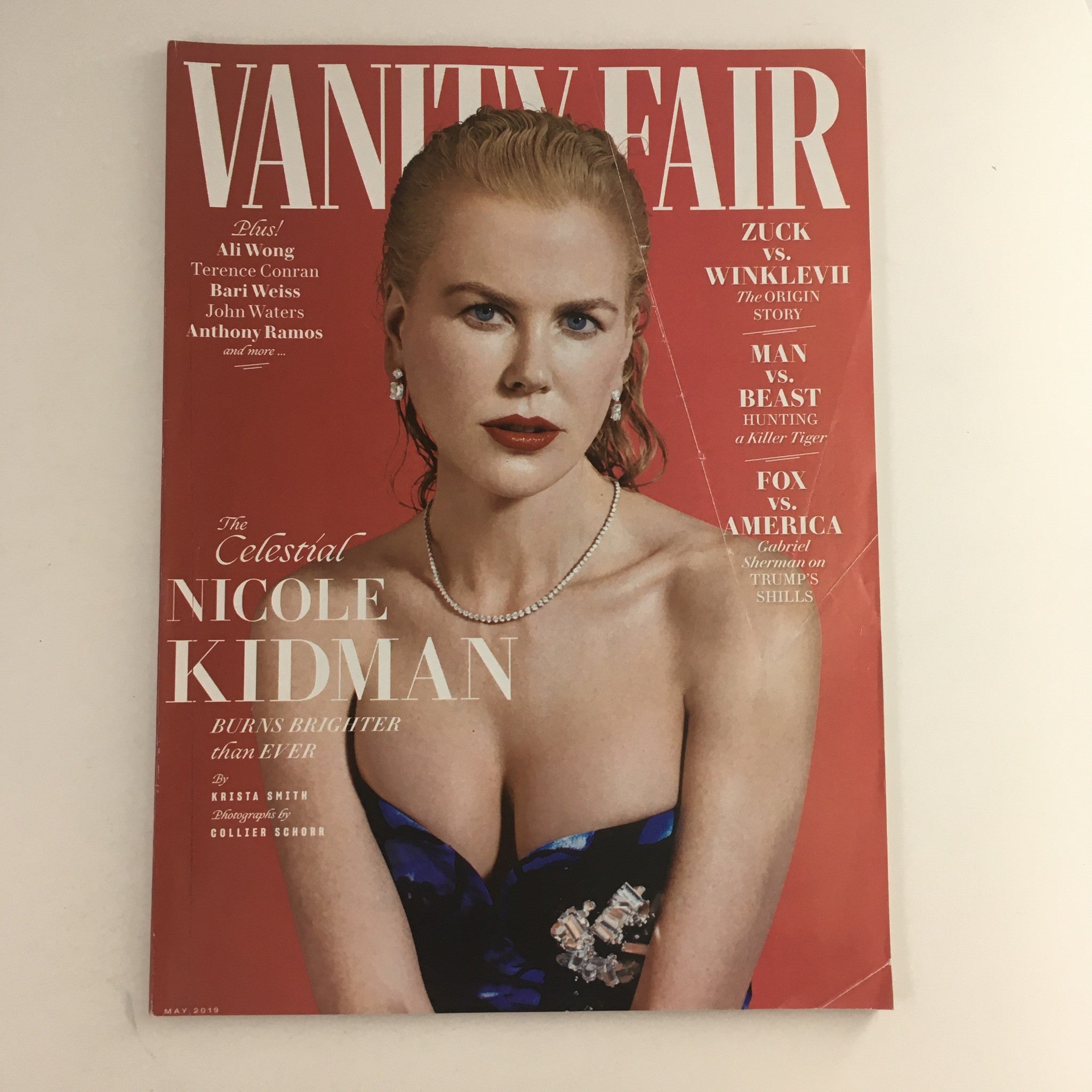 Vanity Fair Magazine May 2019 The Celestial Actress Nicole Kidman, No Label