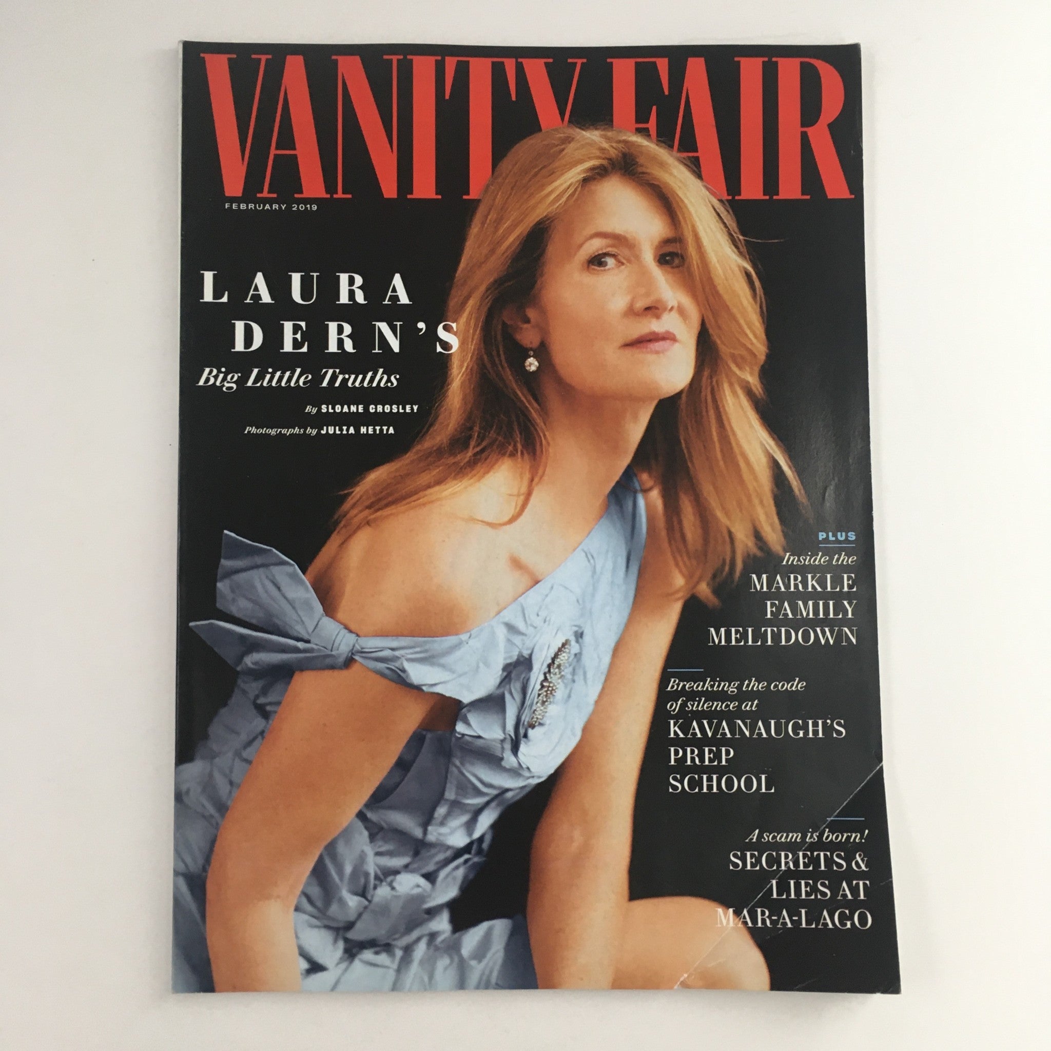 Vanity Fair Magazine February 2019 Laura Dern's Big Little Truths, No Label