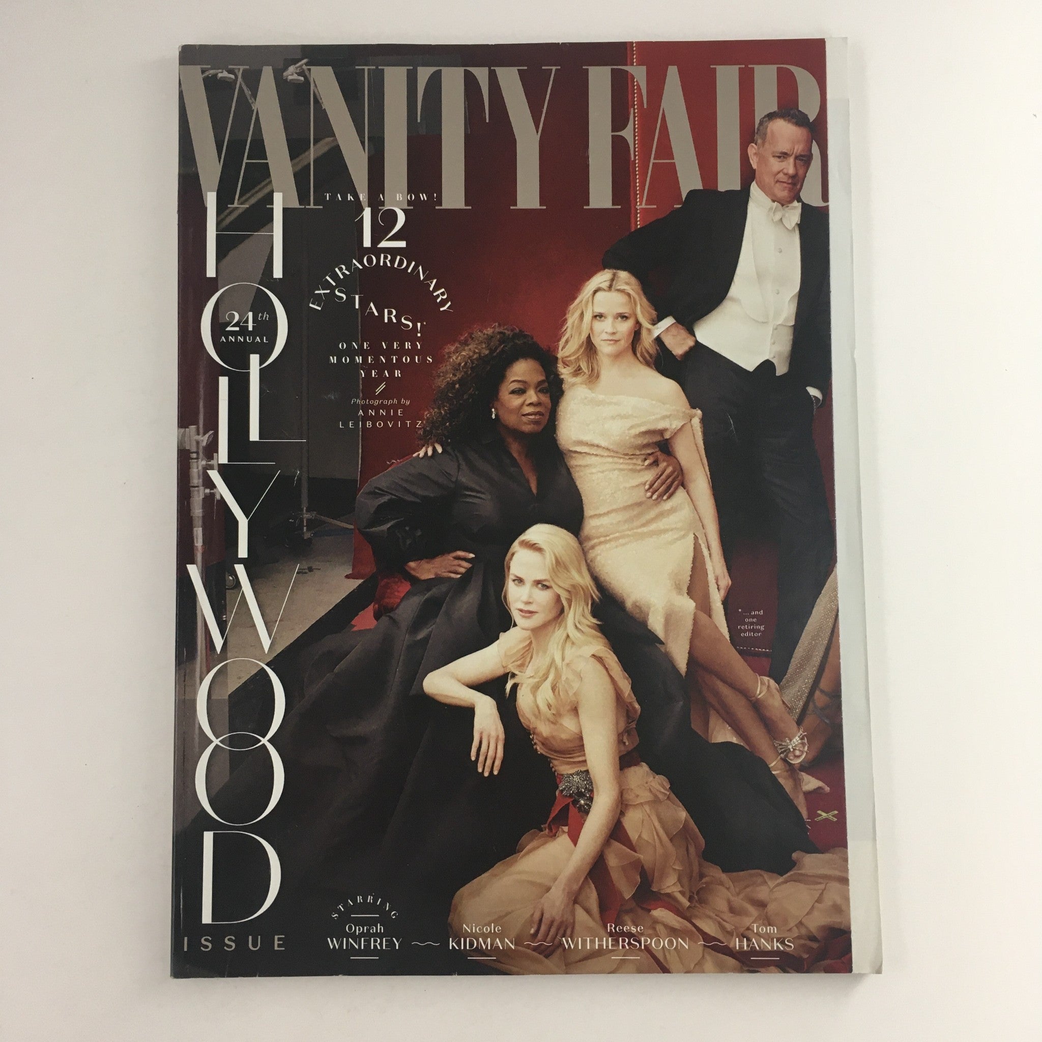 Vanity Fair Magazine 2018 Hollywood Issue Oprah Winfrey, Nicole Kidman, No Label