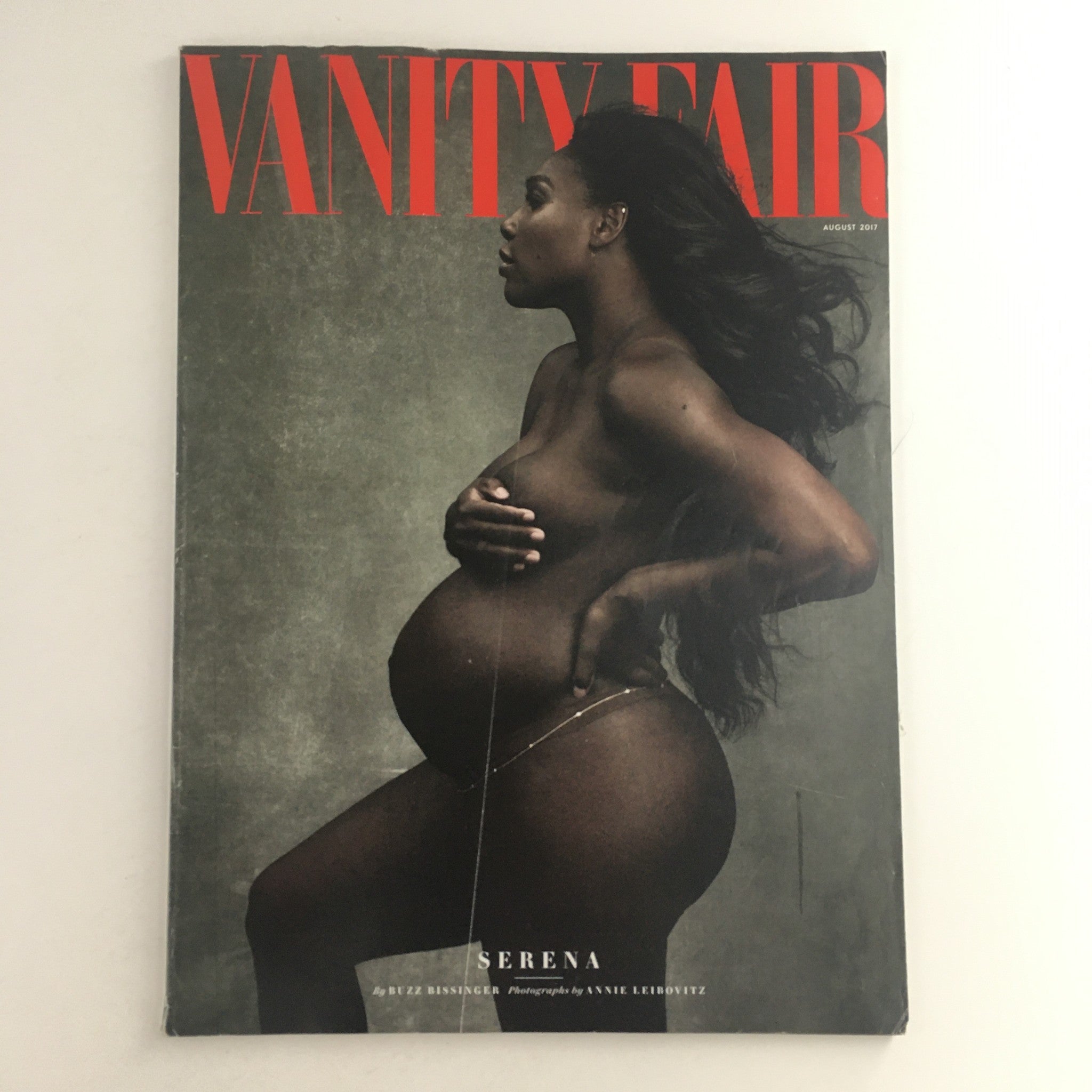 Vanity Fair Magazine August 2017 Tennis Player Serena Williams, No Label