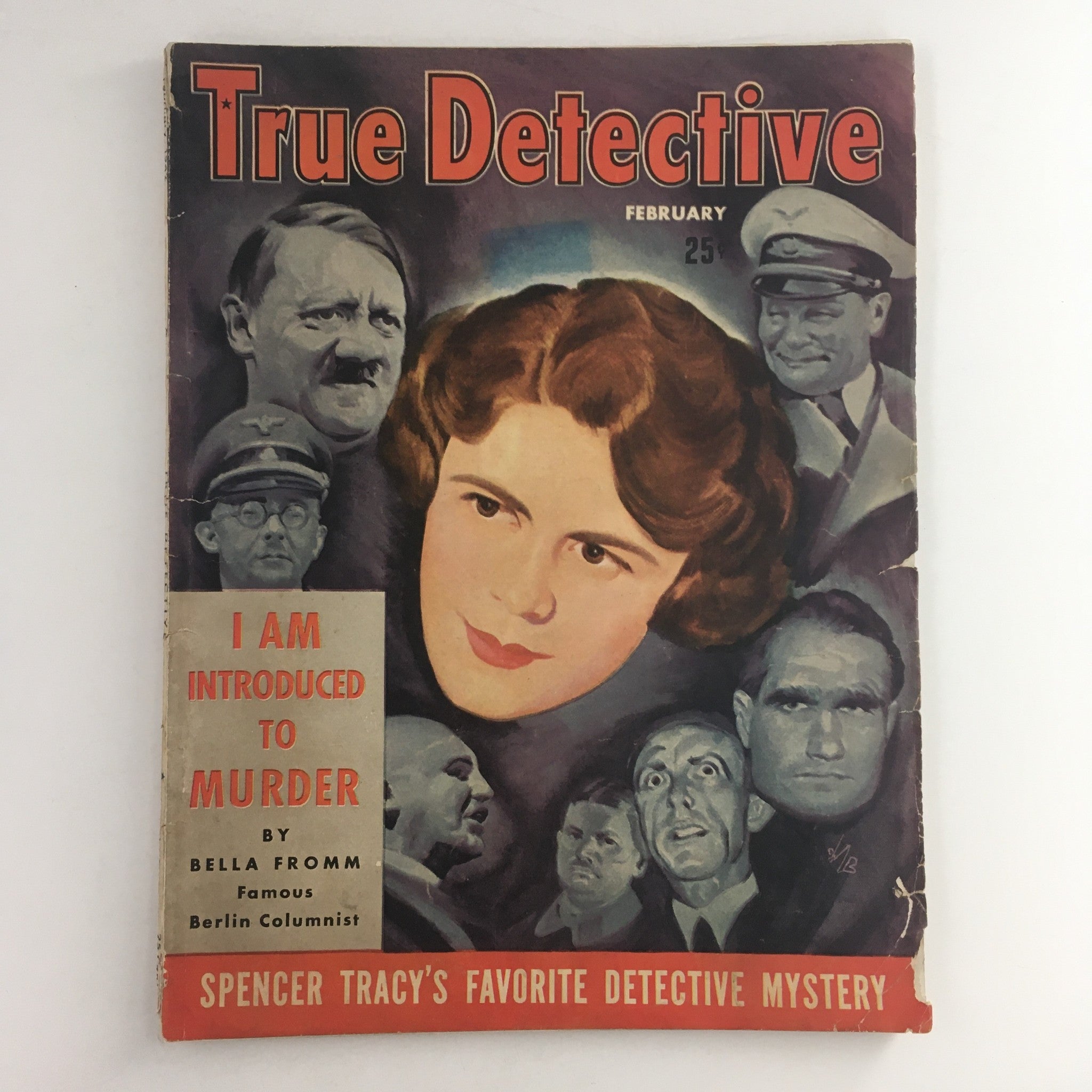 True Detective Stories Magazine February 1942 I Am Introduced to Murder No Label