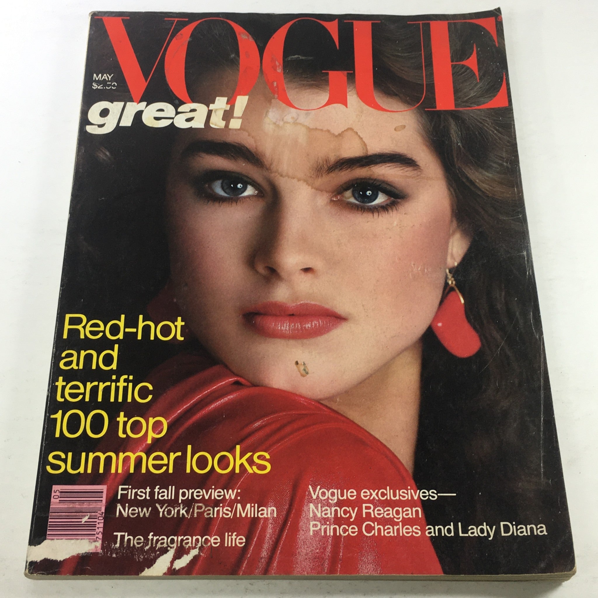 VTG Vogue Magazine: May 1981 - Brooke Shields Cover