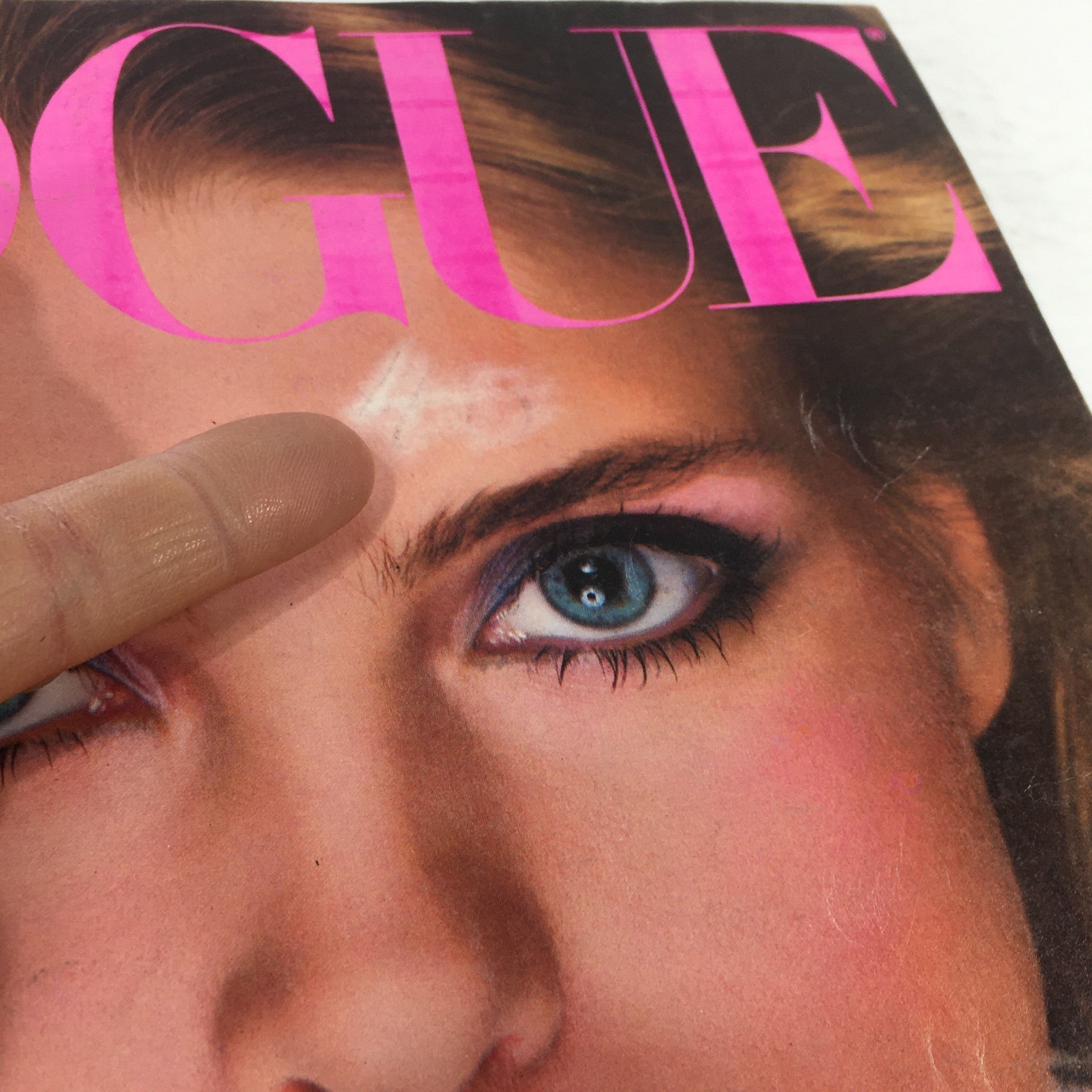 VTG Vogue Magazine: November 1980 - Kim Alexis Front Cover No Label/Newsstand