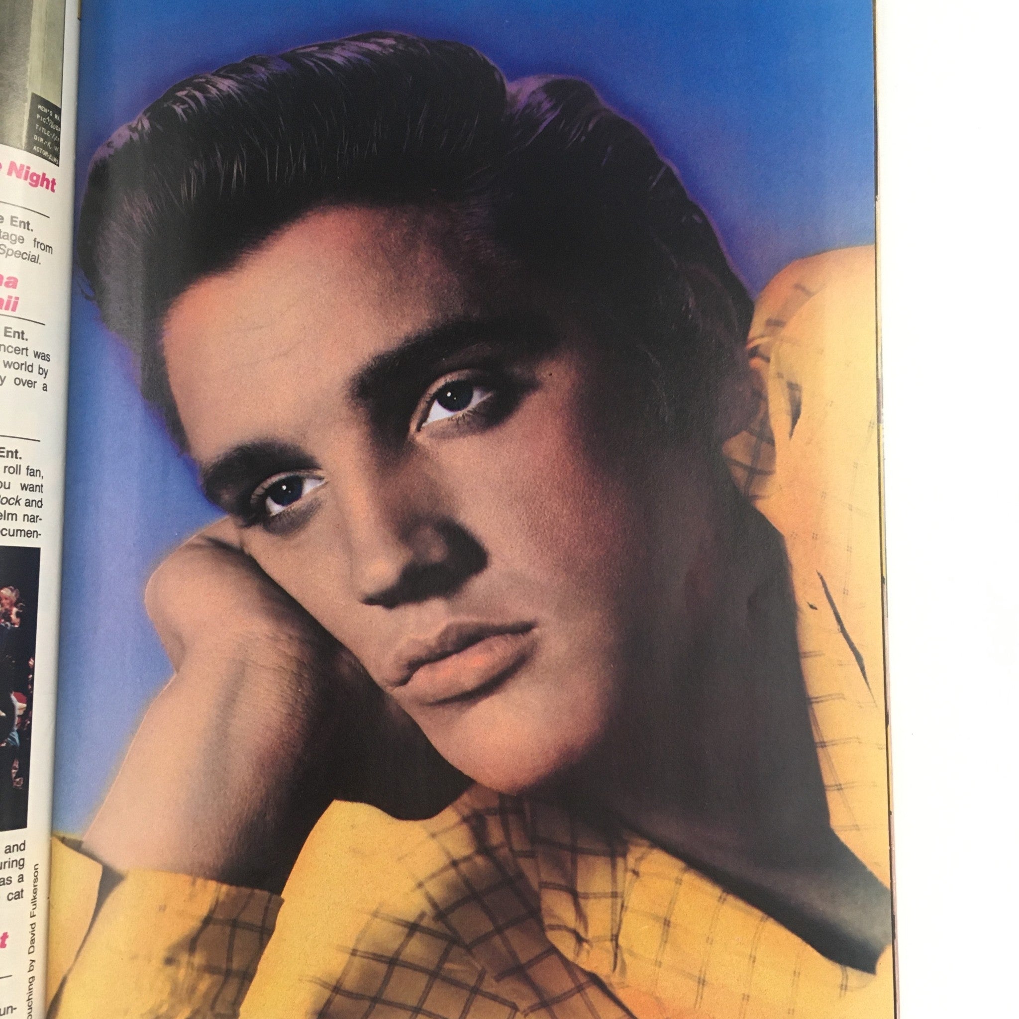 Collector's Edition Elvis Presley Lives On Includes Poster Photo Inside VG