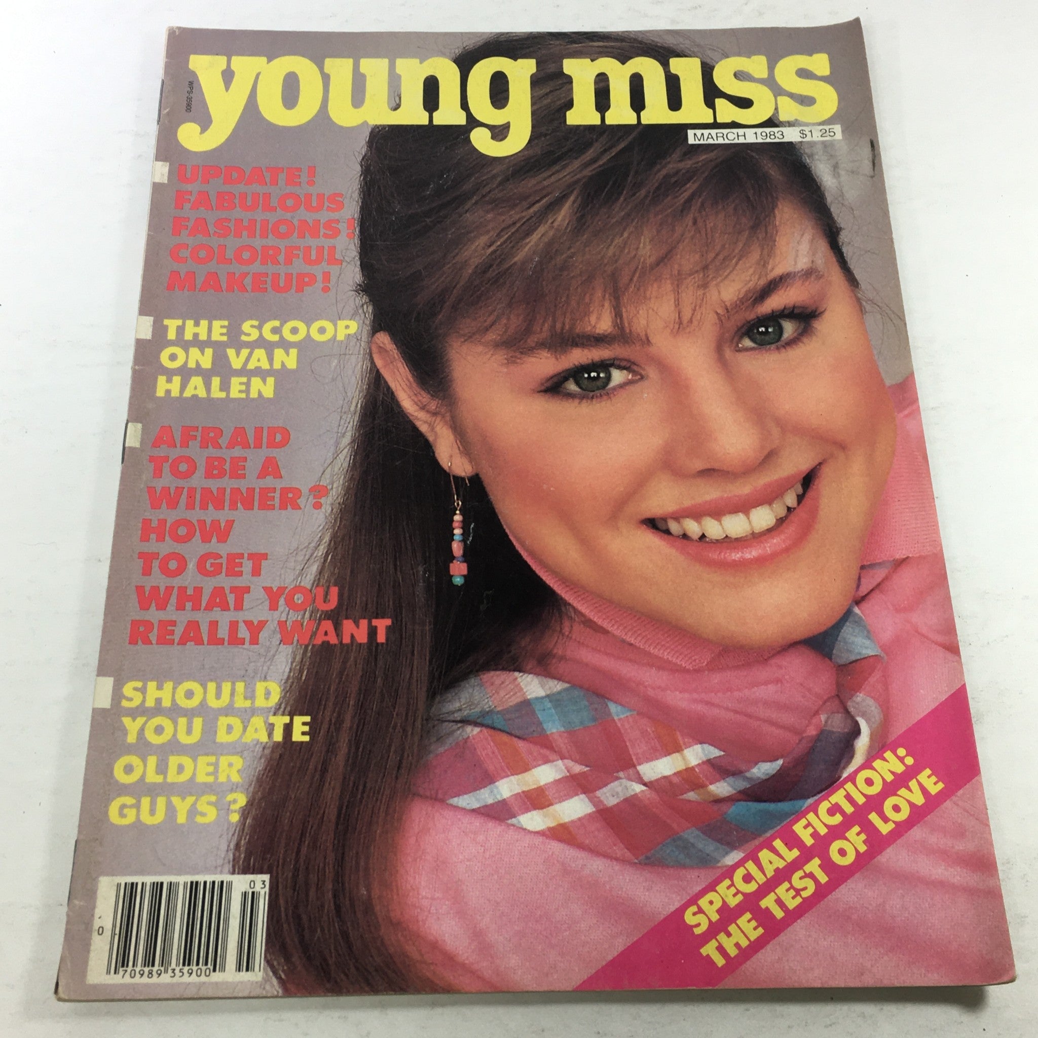 VTG Young Miss Magazine: March 1983 - Van Halen Spotlight Cover No Label