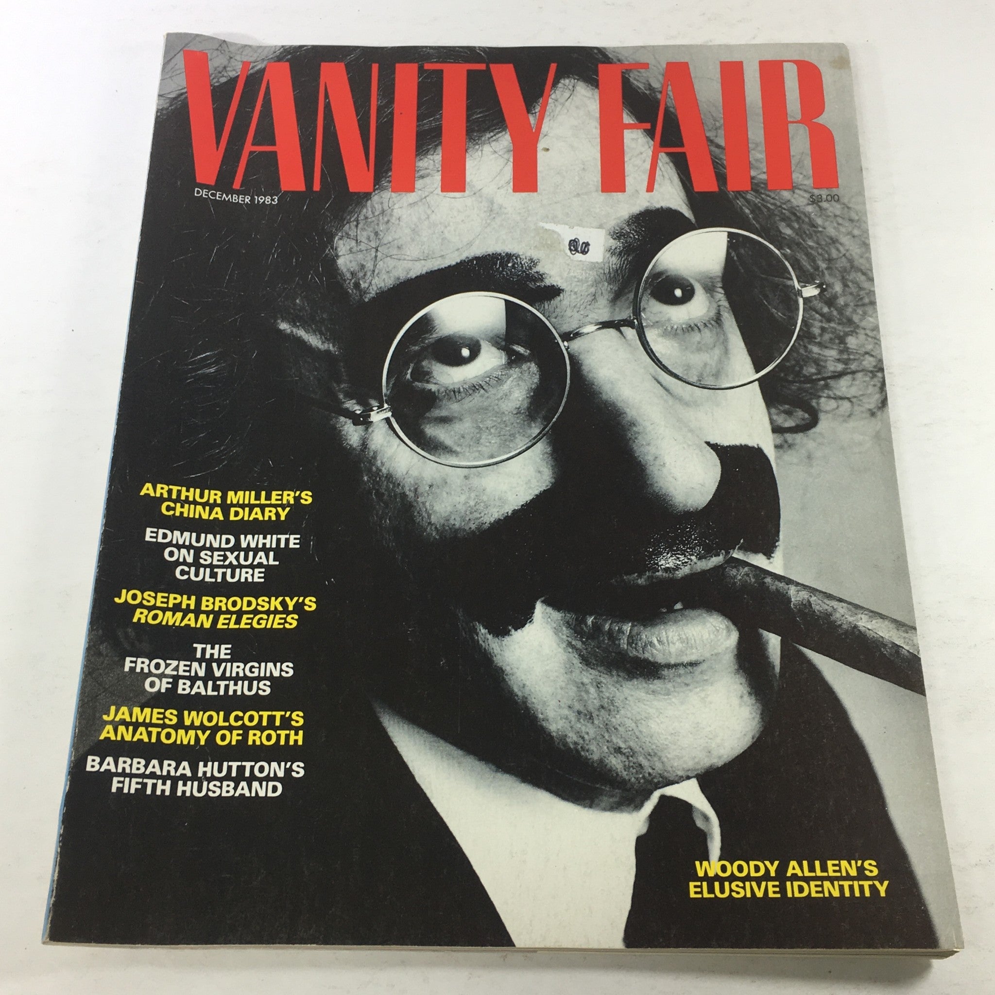 VTG Vanity Fair Magazine: December 1983 - Woody Allen's Elusive Identity