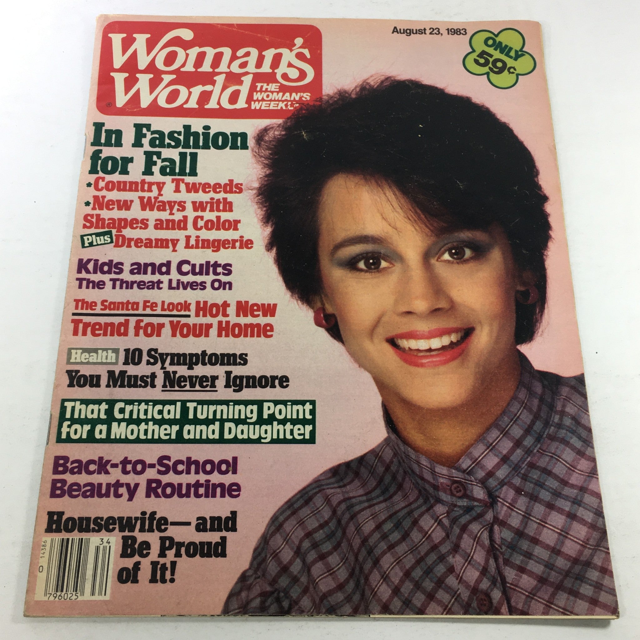 VTG Woman's World Magazine: August 23 1983 - In Fashion For Fall Issue No Label