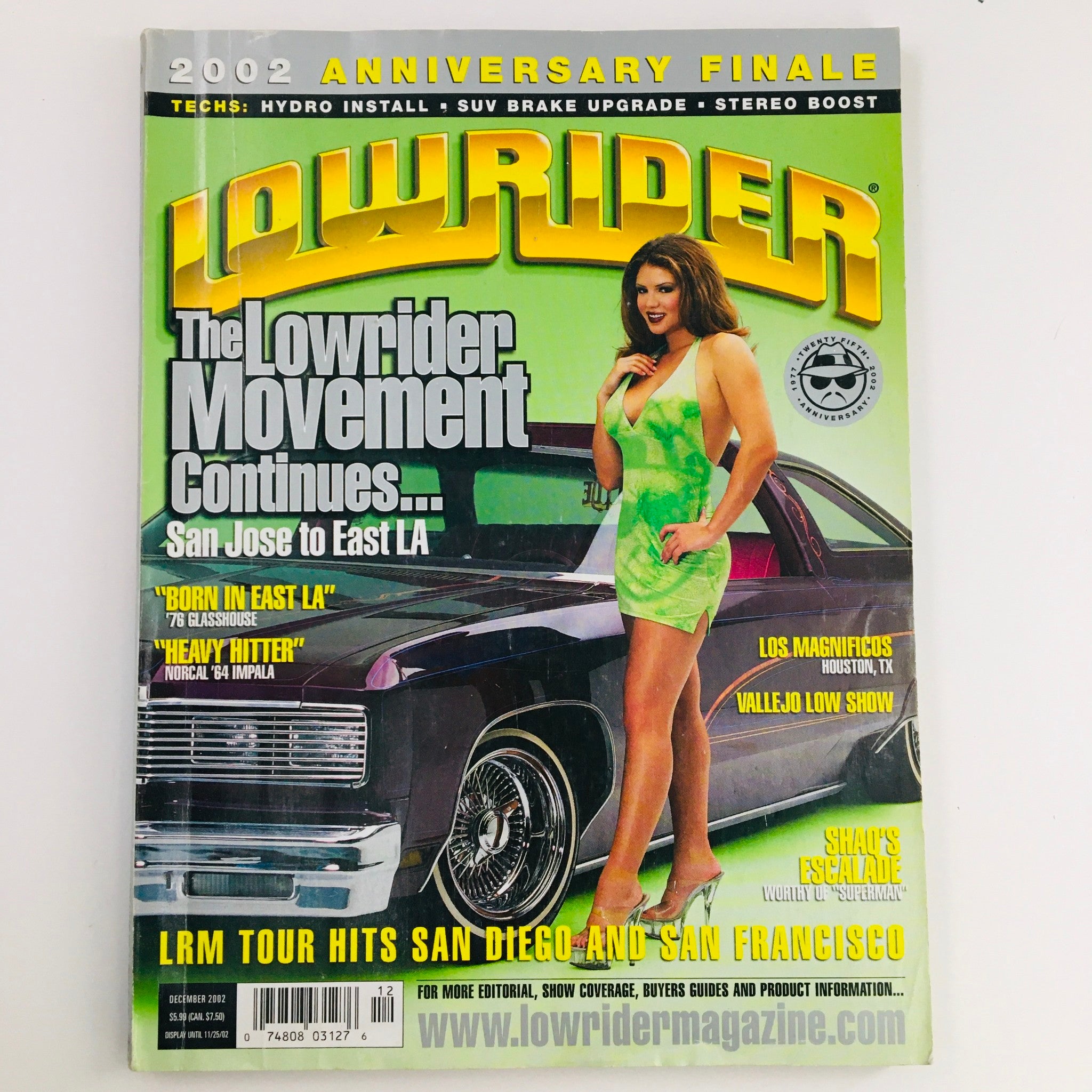 LowRider Magazine December 2002 The Lowrider Movement Continues, No Label