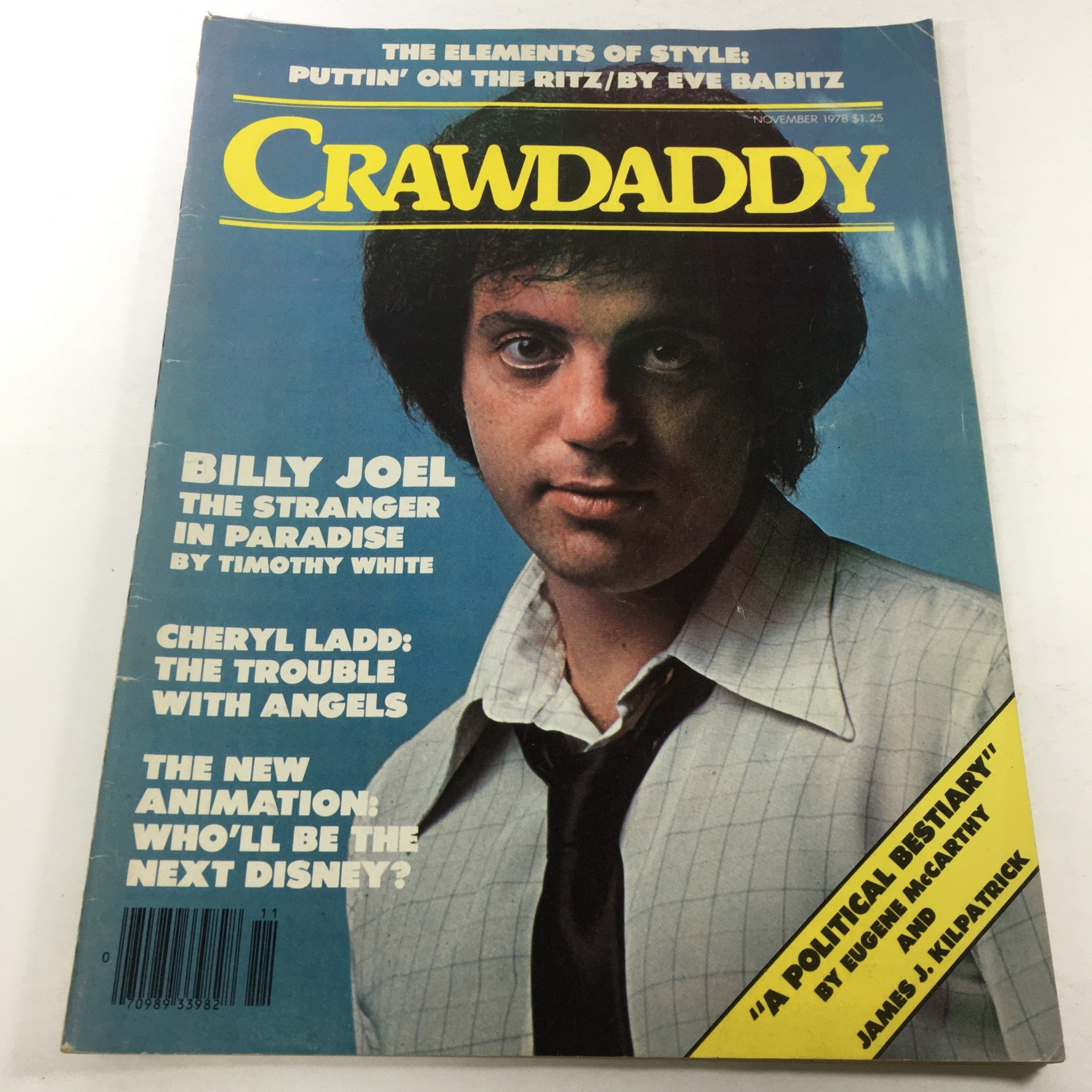 VTG Crawdaddy Magazine: November 1978 - Billy Joel by Timothy White No Label