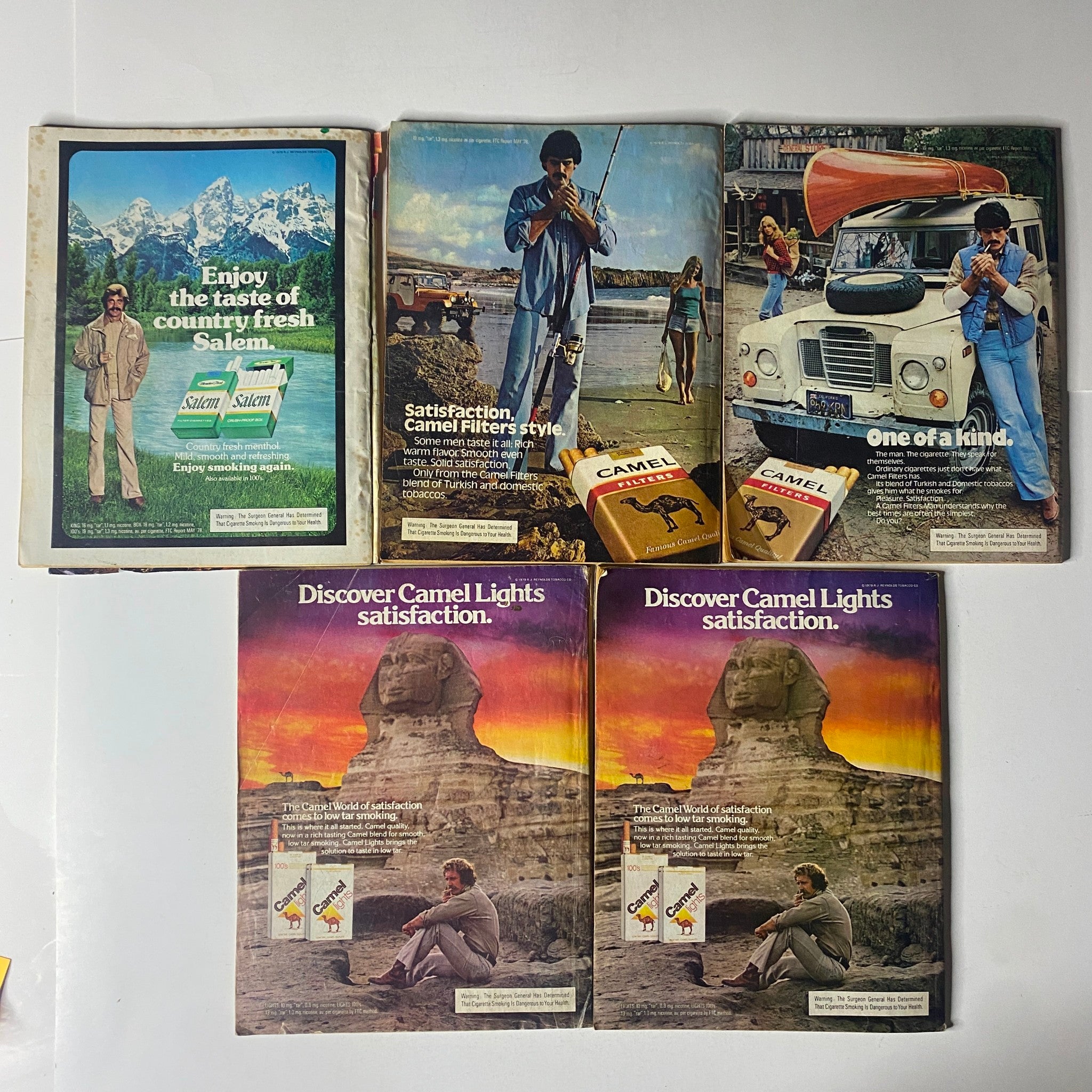 Lot of 5 1970s True Detective Magazines True Crime Collection