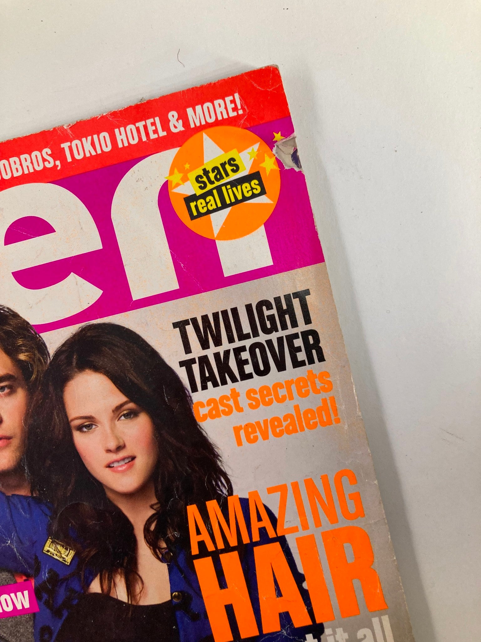 Teen Magazine Winter 2009 Robert Pattinson and Kristen Stewart No Label