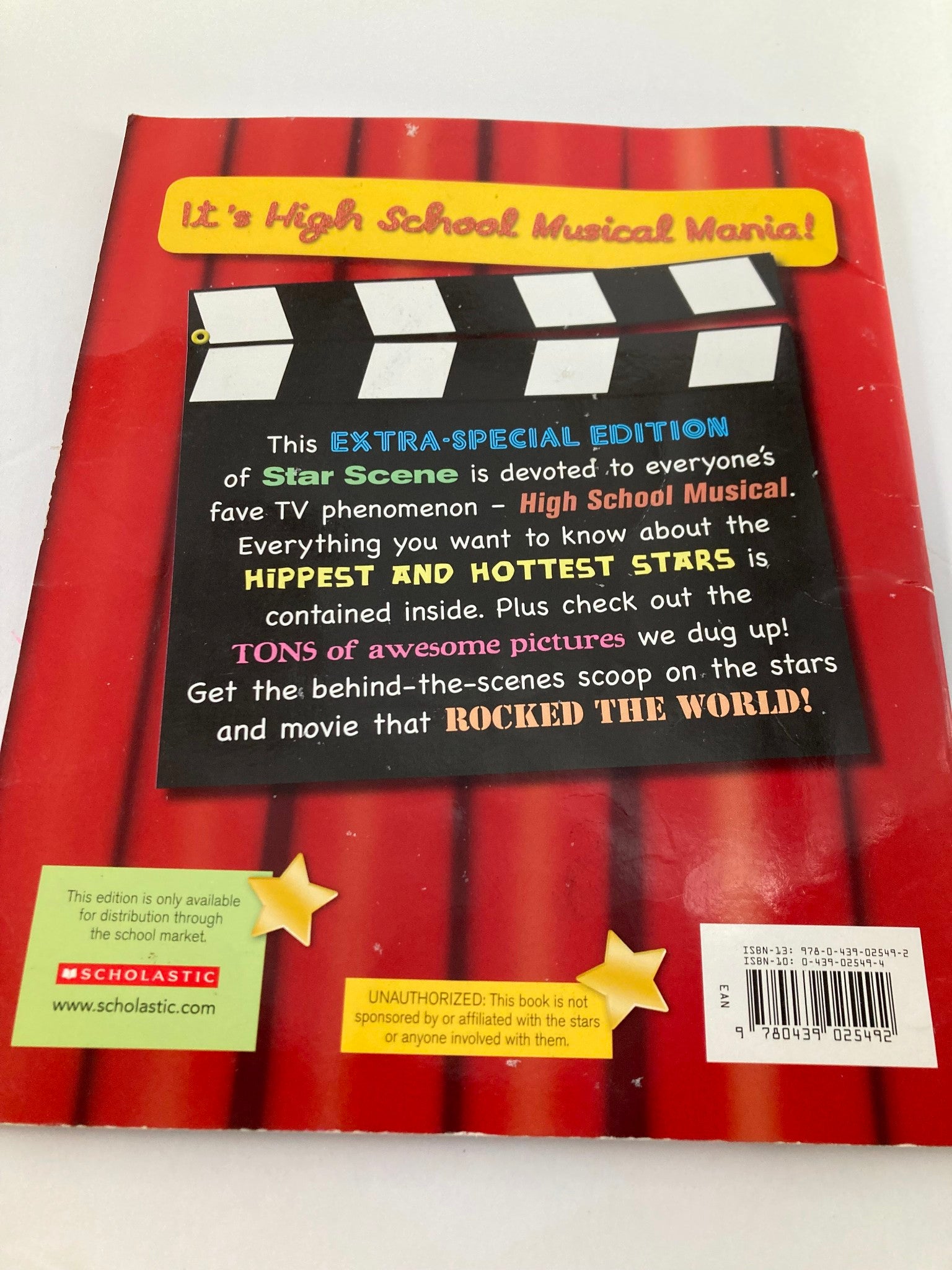 2007 Star Scene High School Musical Zac Efron, Vanessa Hudgens & Ashley Tisdale