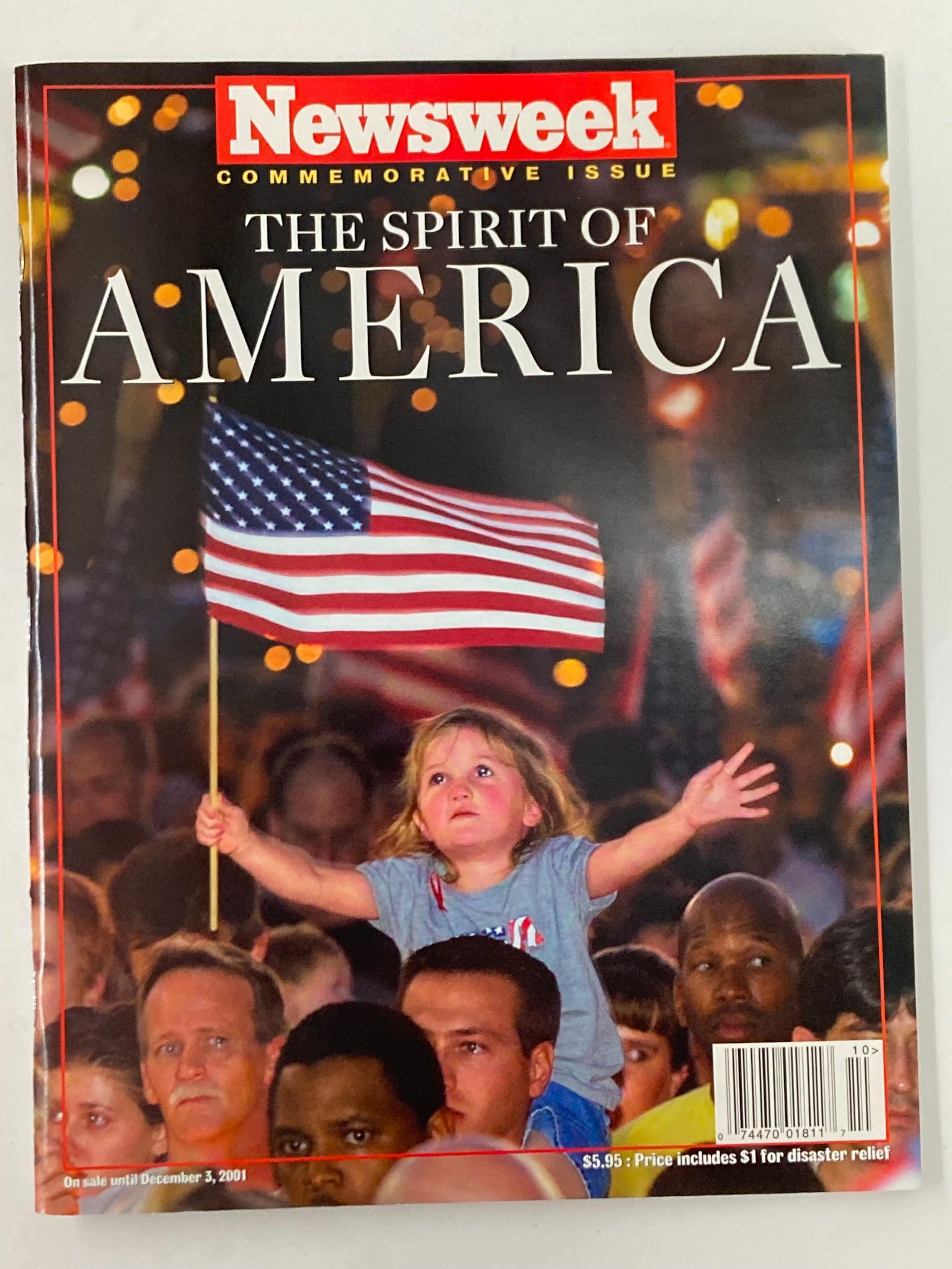 Newsweek Magazine Fall 2001 The Spirit of America VG No Label 9/11