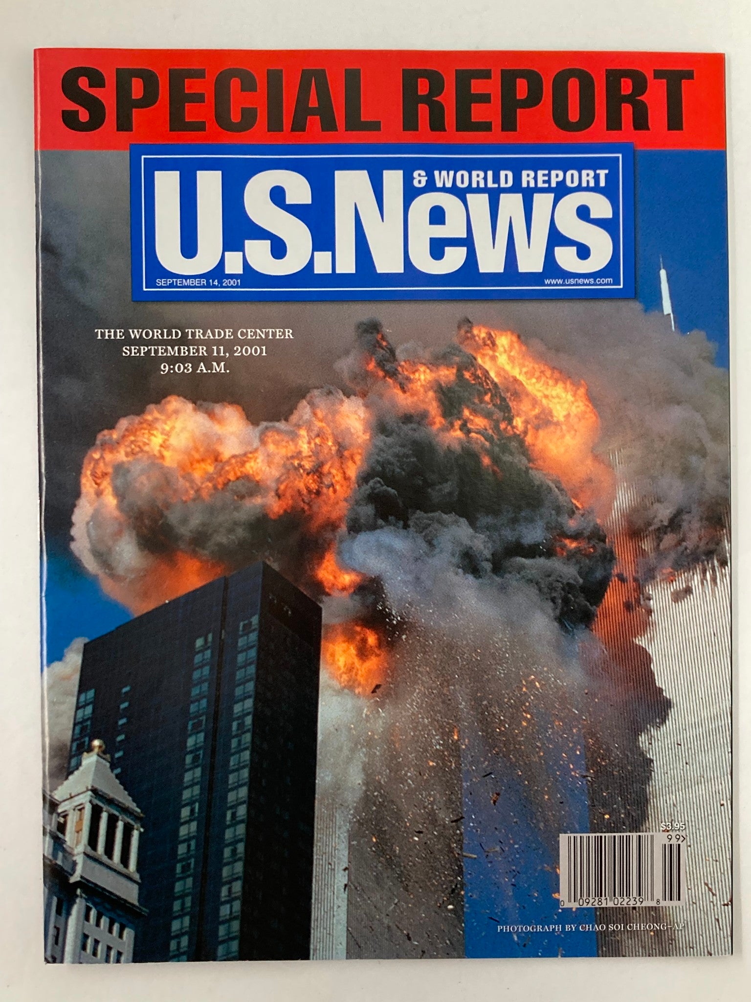 US News & World Report September 14 2001 The World Trade Center VG No Label 9/11