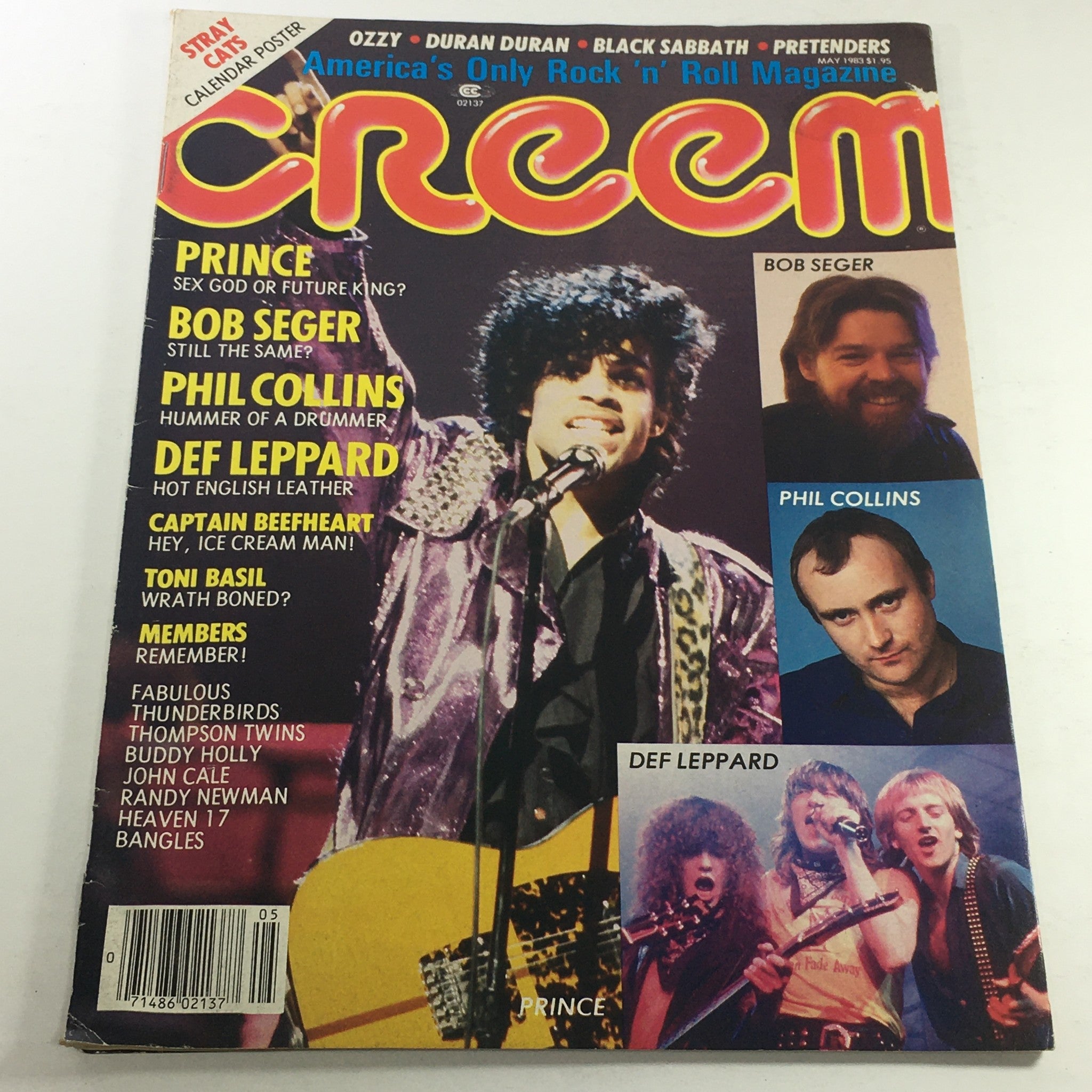 VTG Creem Magazine: May 1983 - Prince, Bob Seger, Phil Collins & Def Leppard