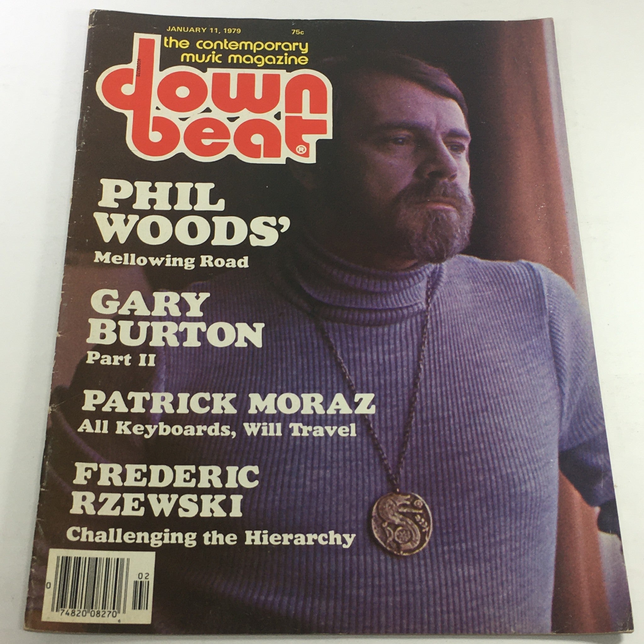 VTG Down Beat Magazine: January 11 1979 - Phil Woods, Gary Burton, Patrick Moraz