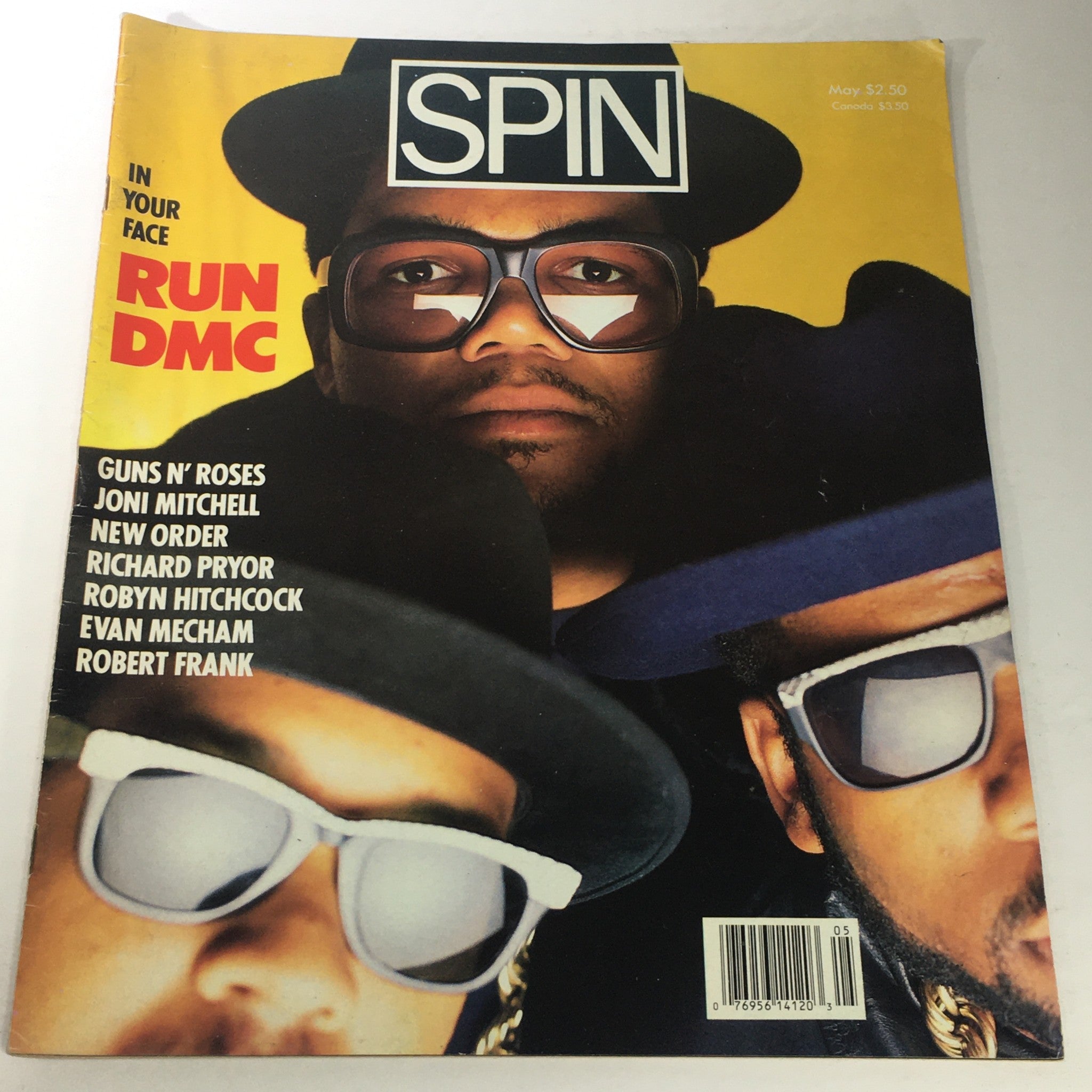 VTG Spin Magazine: May 1988 - DMC, Guns N' Roses, Joni Mitchell Plus Many More