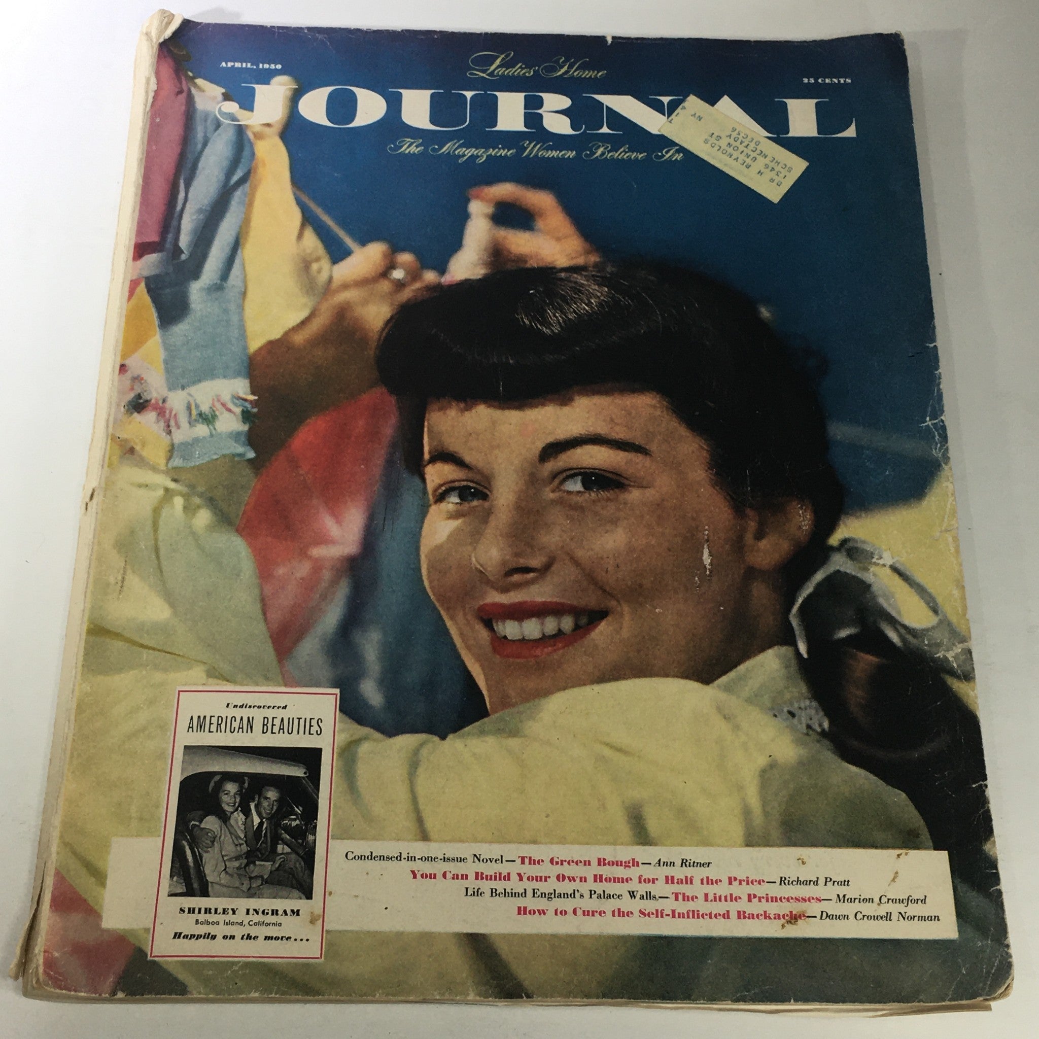 VTG Journal Magazine: April 1950 - American Beauty: Shirley Ingram & Husband