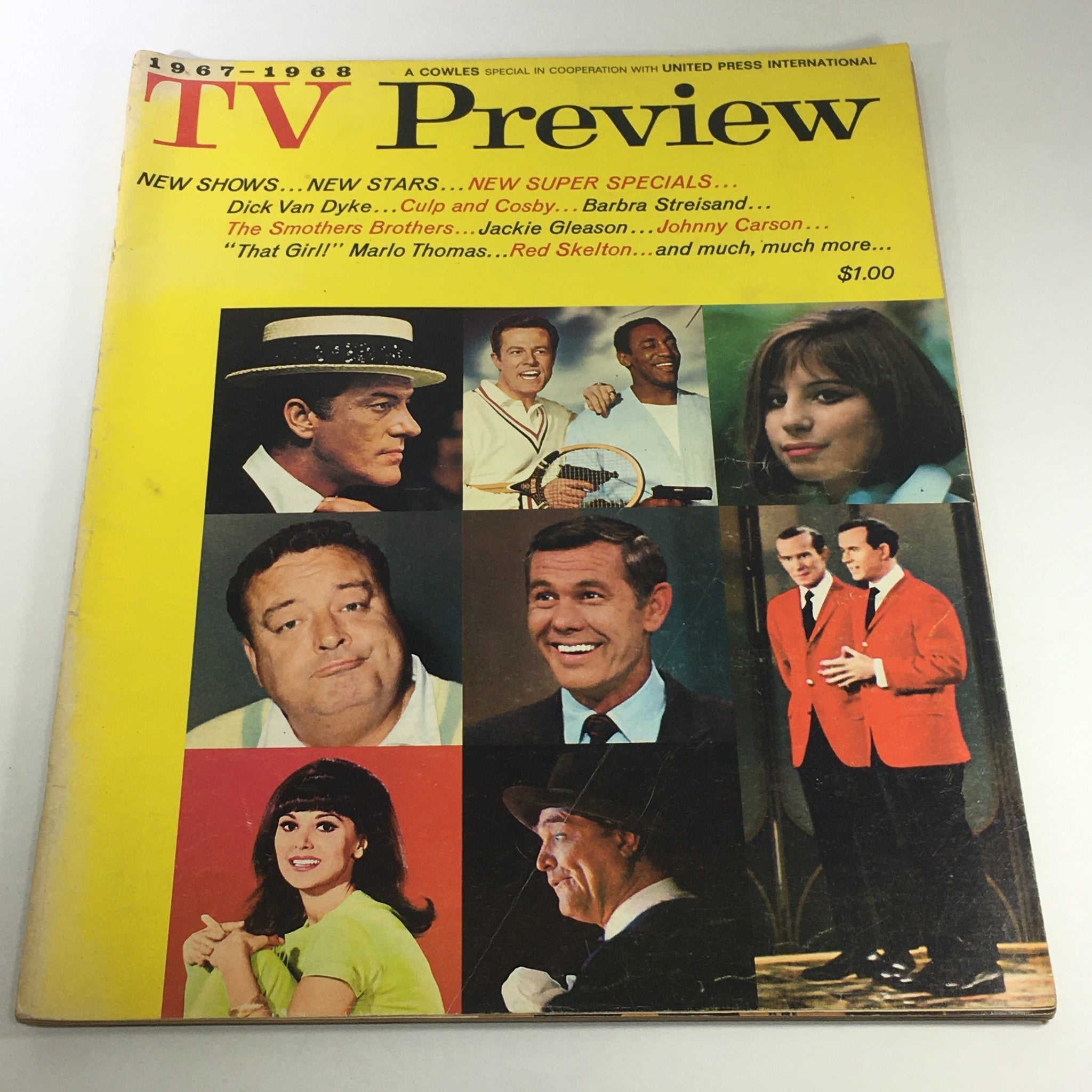 VTG TV Preview Magazine: 1967-1968 - Dick Van Dyke, Culp & Cosby & Much More!