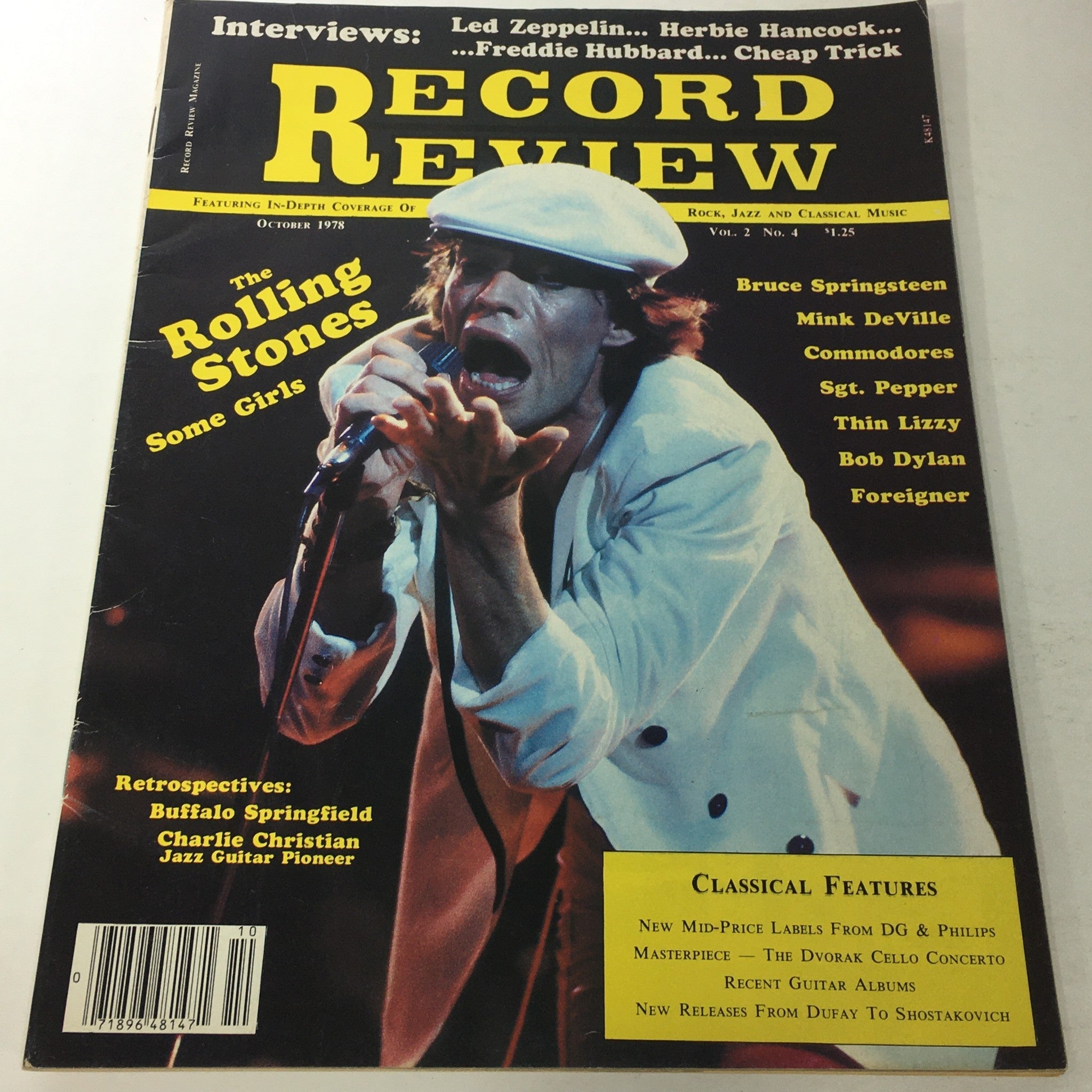 VTG Record Review Magazine: Vol. 2 #4 October 1978 - The Rolling Stones & More!