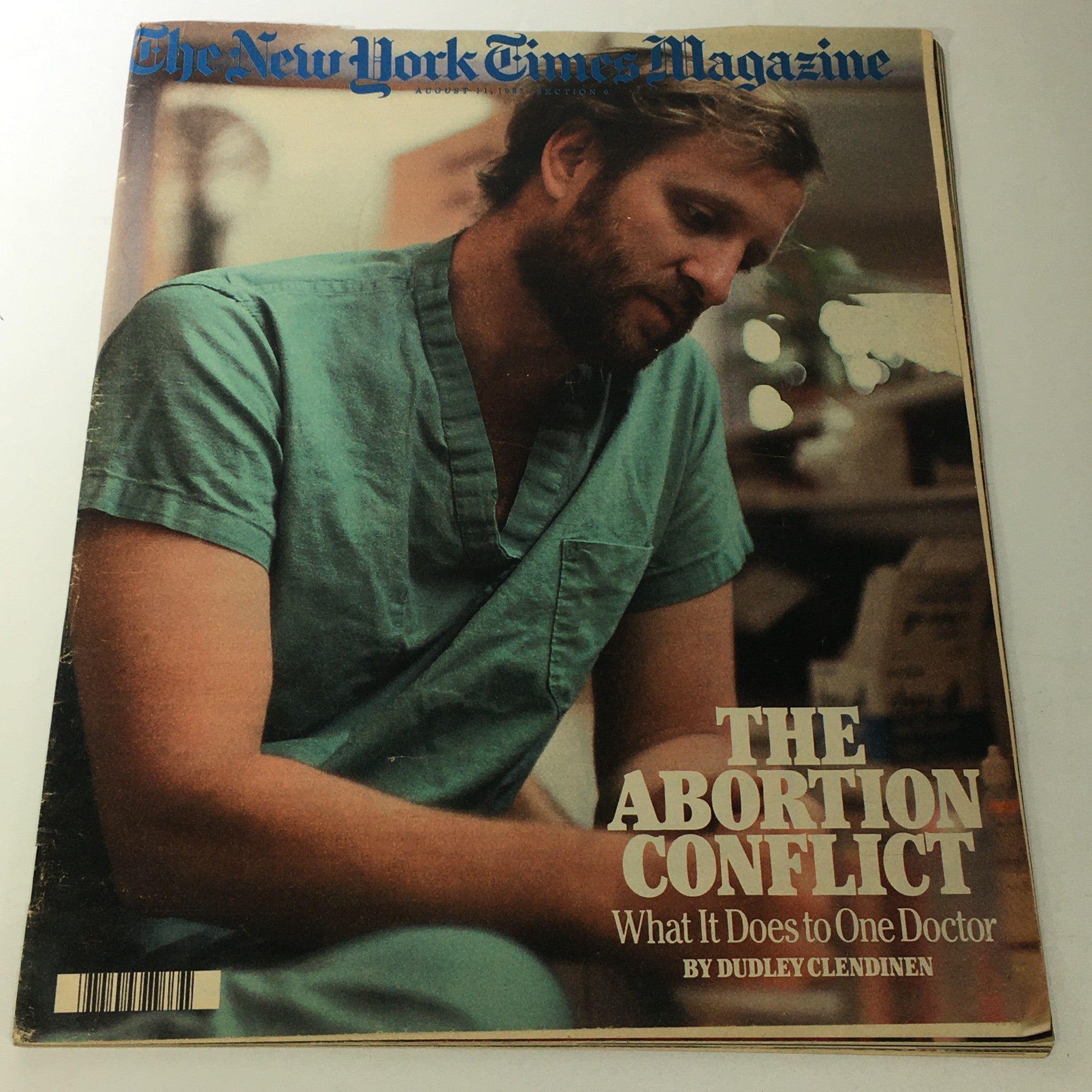 VTG The New York Times Magazine: August 11 1985 - The Abortion Conflict