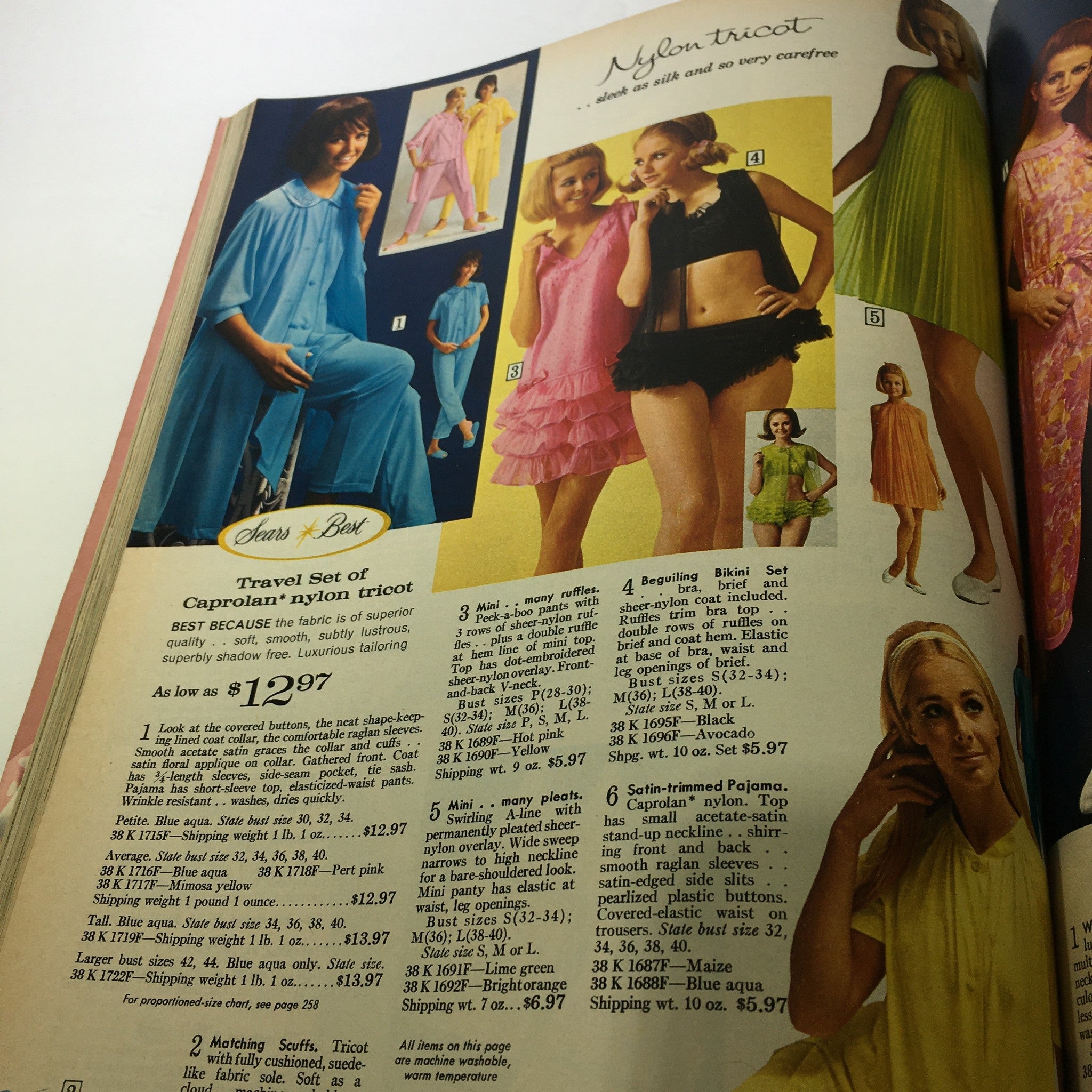 VTG Sears Catalog: Spring & Summer 1968 - Spring & Summer Fashion Collection