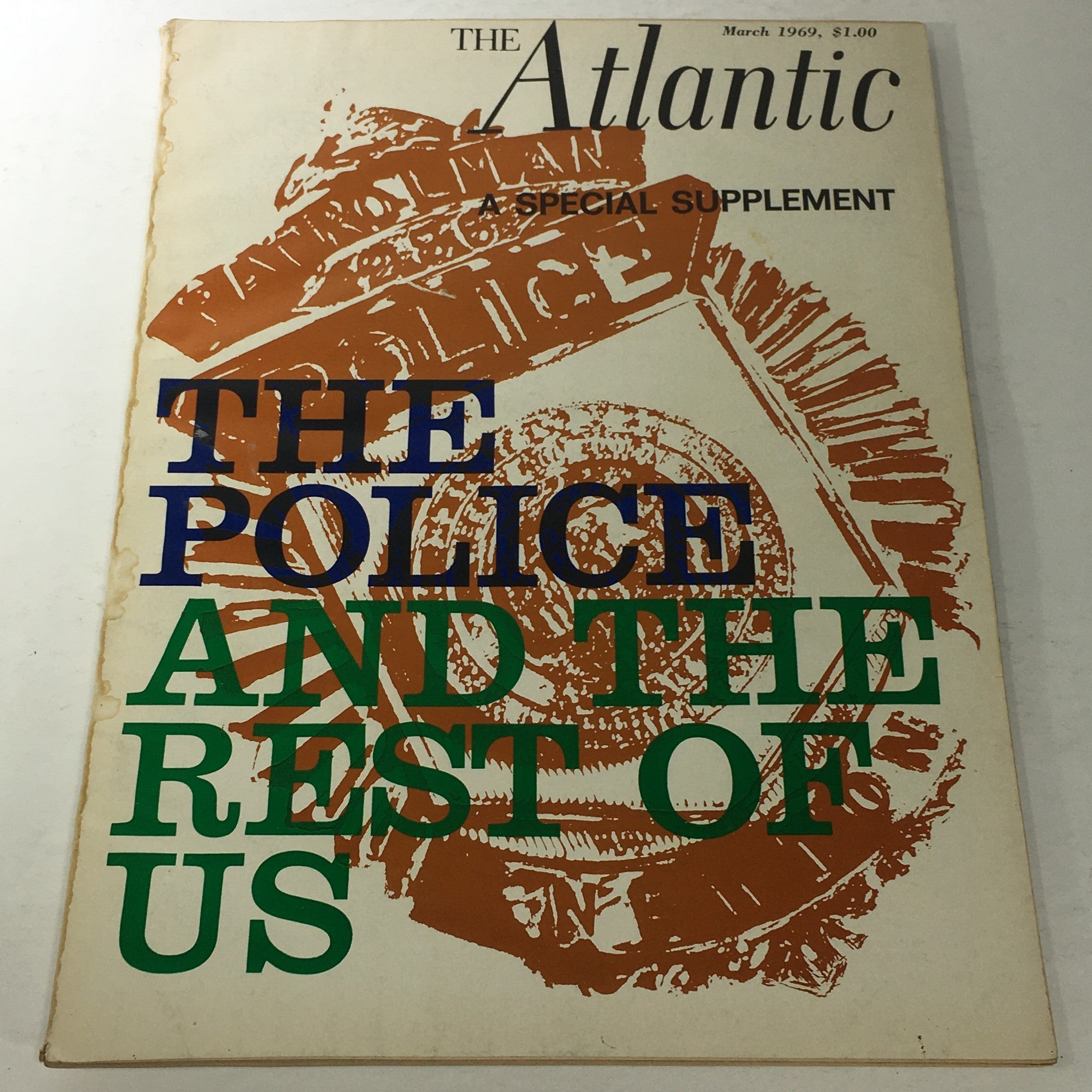 VTG The Atlantic Magazine: March 1969 - Special: The Police And The Rest Of Us