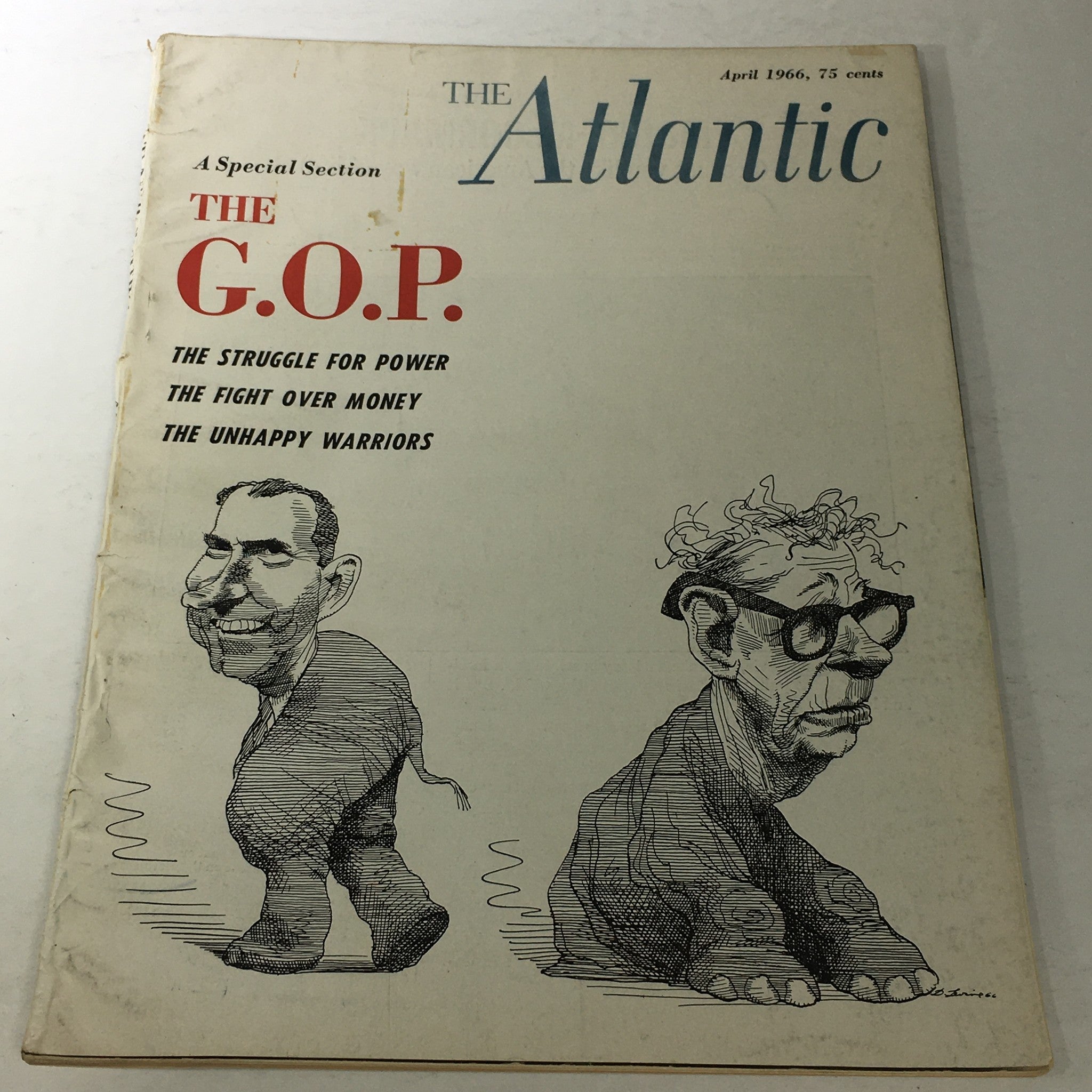 VTG The Atlantic Magazine: April 1966 - Special Edition The G.O.P. Story