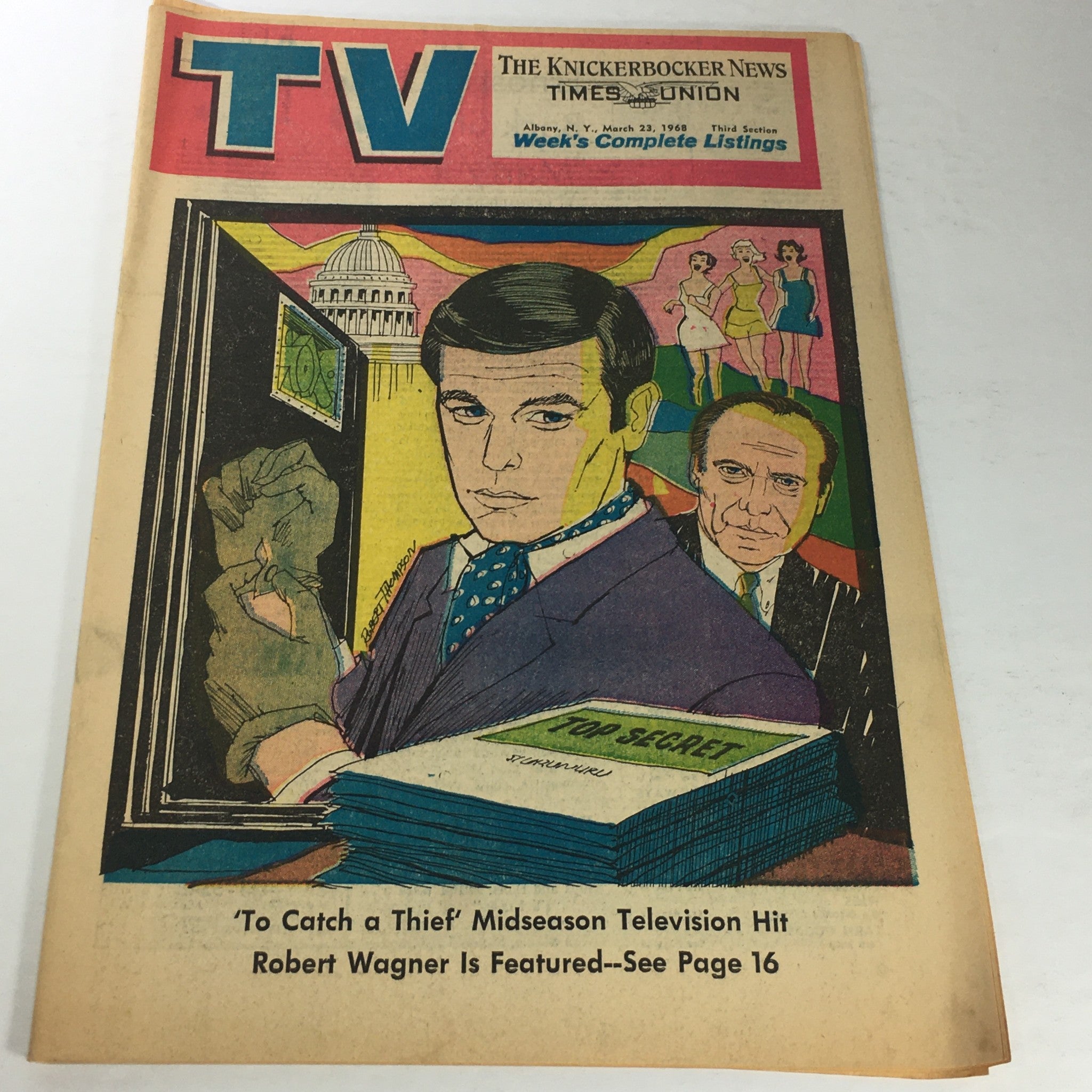 VTG TV The Knickerbocker News: March 23 1968 - Robert Wagner Is Featured