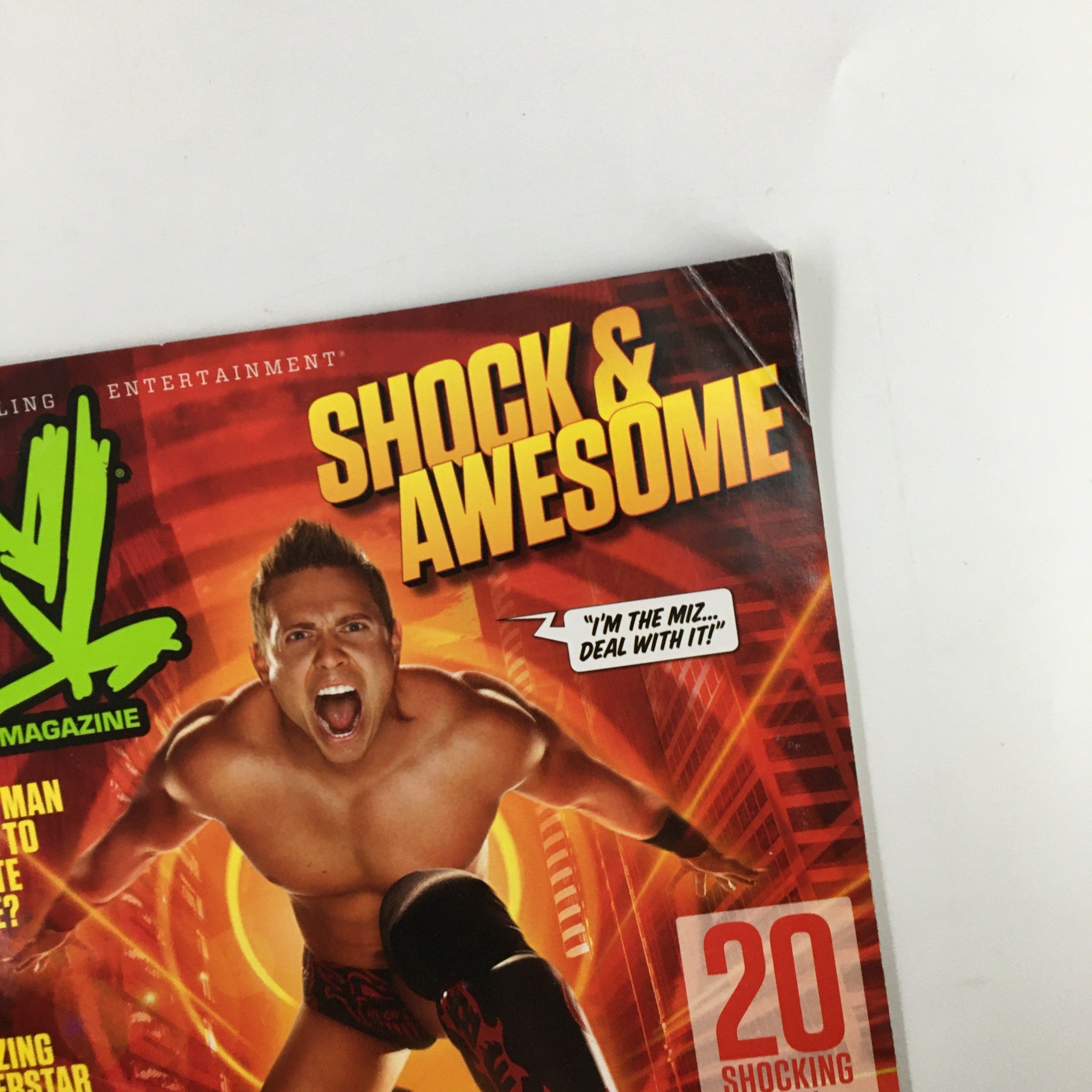 WWE Magazine October 2010 The Miz, John Cena, The Nexus, Rey Mysterio & Santino