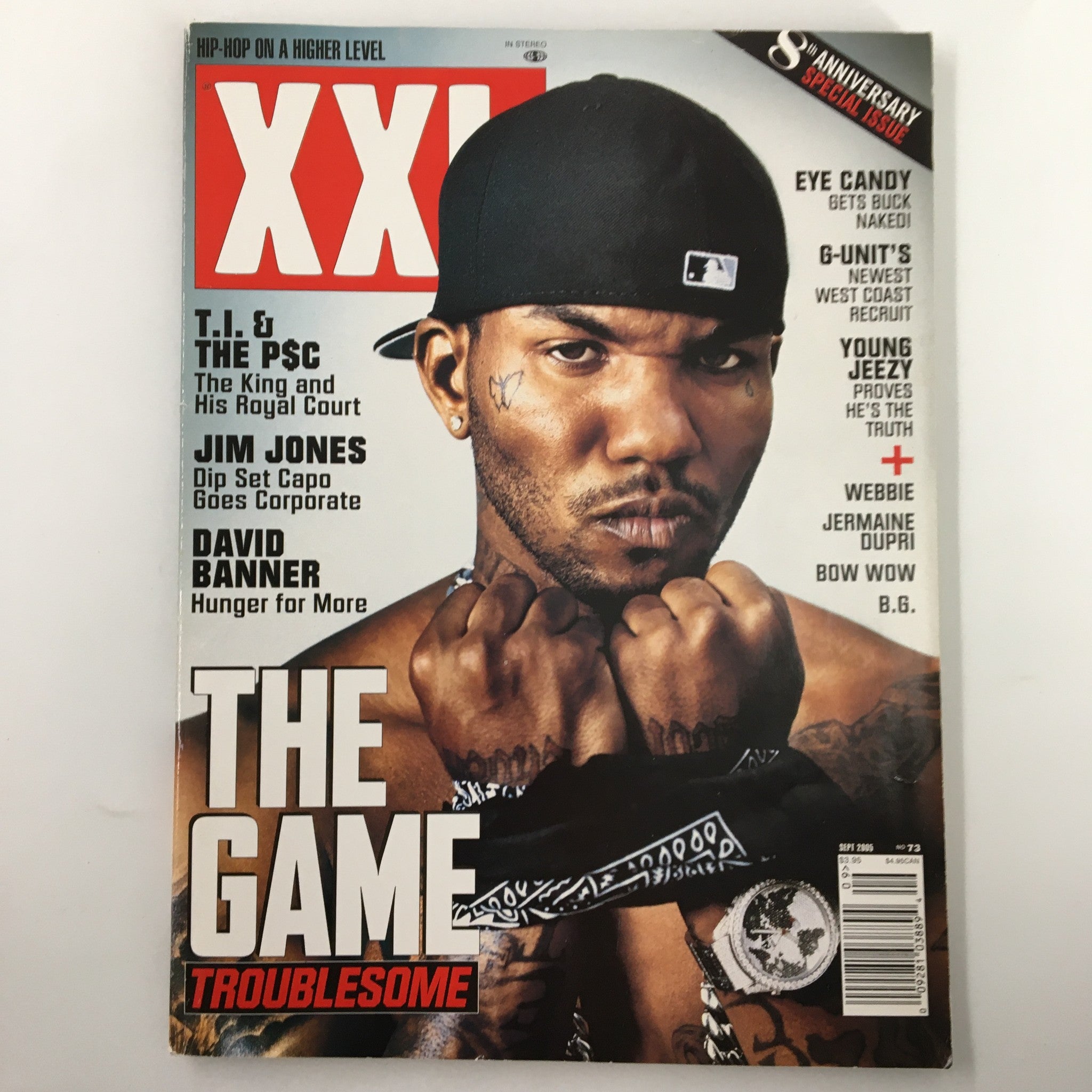 XXL Magazine September 2005 The Game Troublesome, David Banner No Label