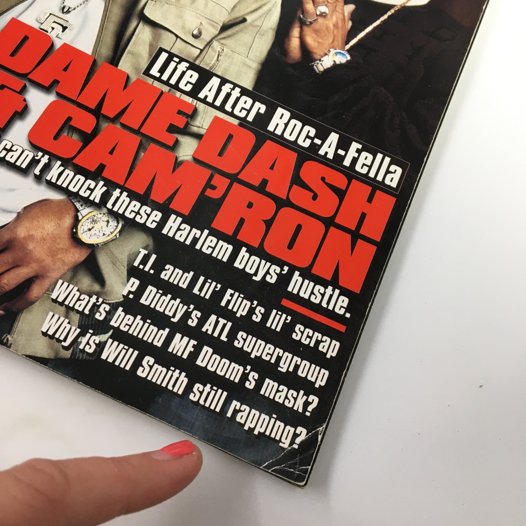 XXL Magazine June 2005 Dame Dash and Cam'ron Life After Roc-A-Fella No Label