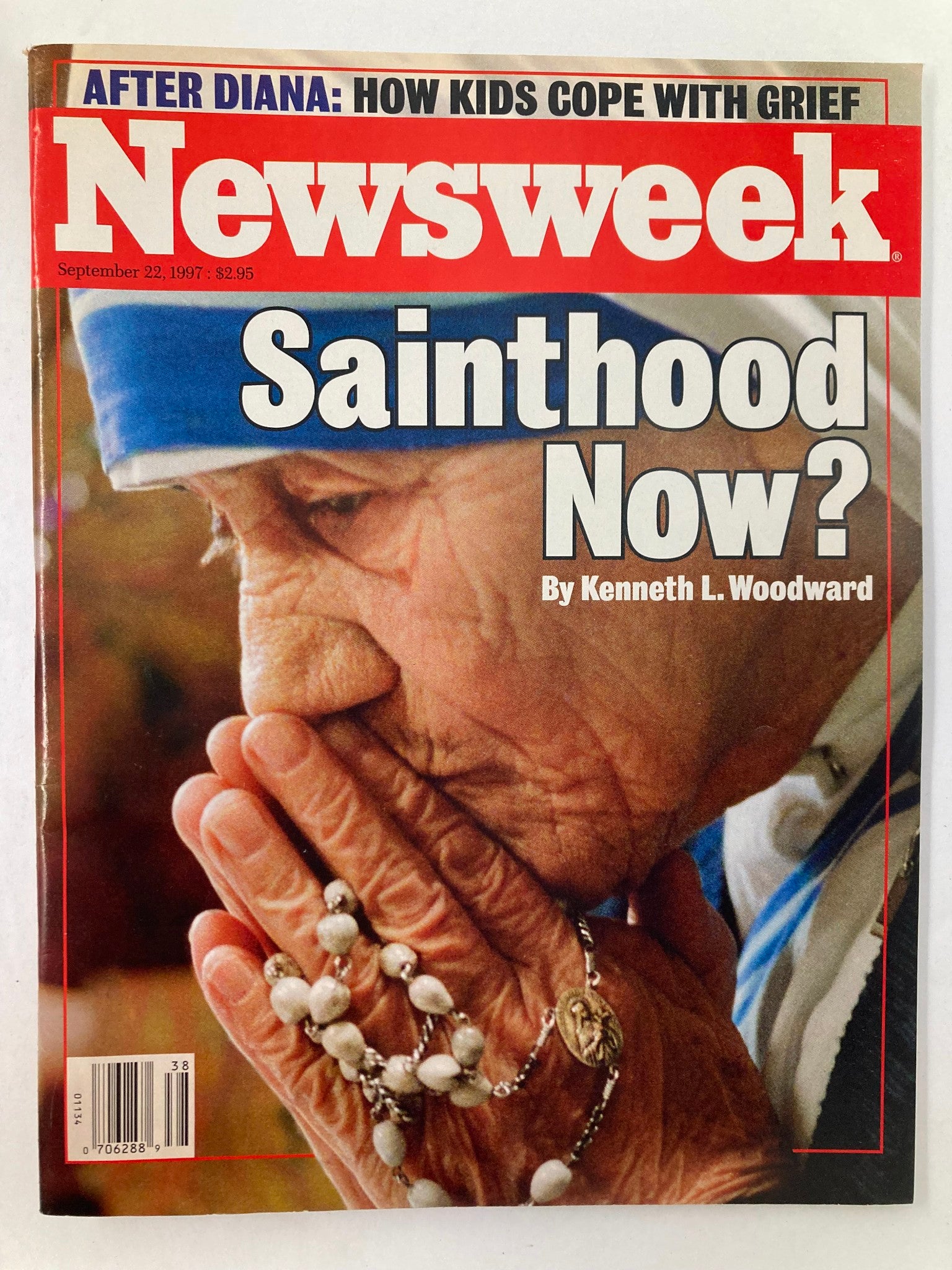 Newsweek Magazine September 22 1997 Mother Theresa, Pricness Diana No Label VG