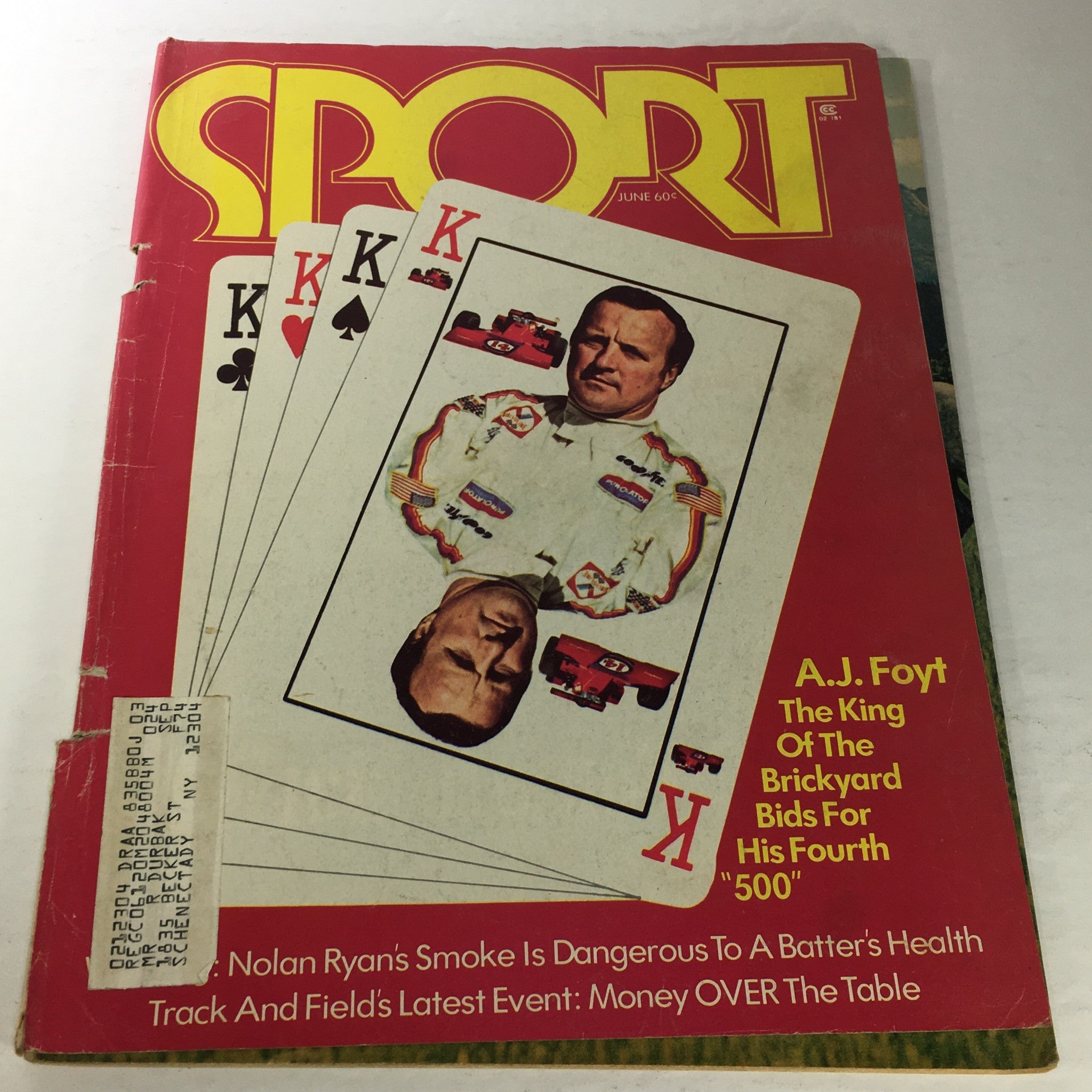 VTG Sport Magazine: June 1973 Vol. 55 #6 - King Anthony Joseph "AJ" Foyt, Jr.