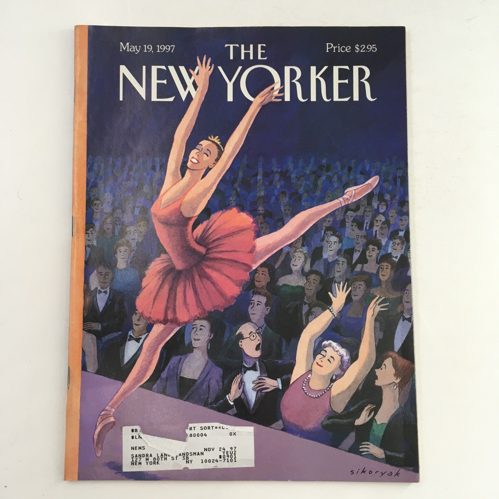 The New Yorker Full Magazine May 19 1997 The Fan Theme by Robert Sikoryak