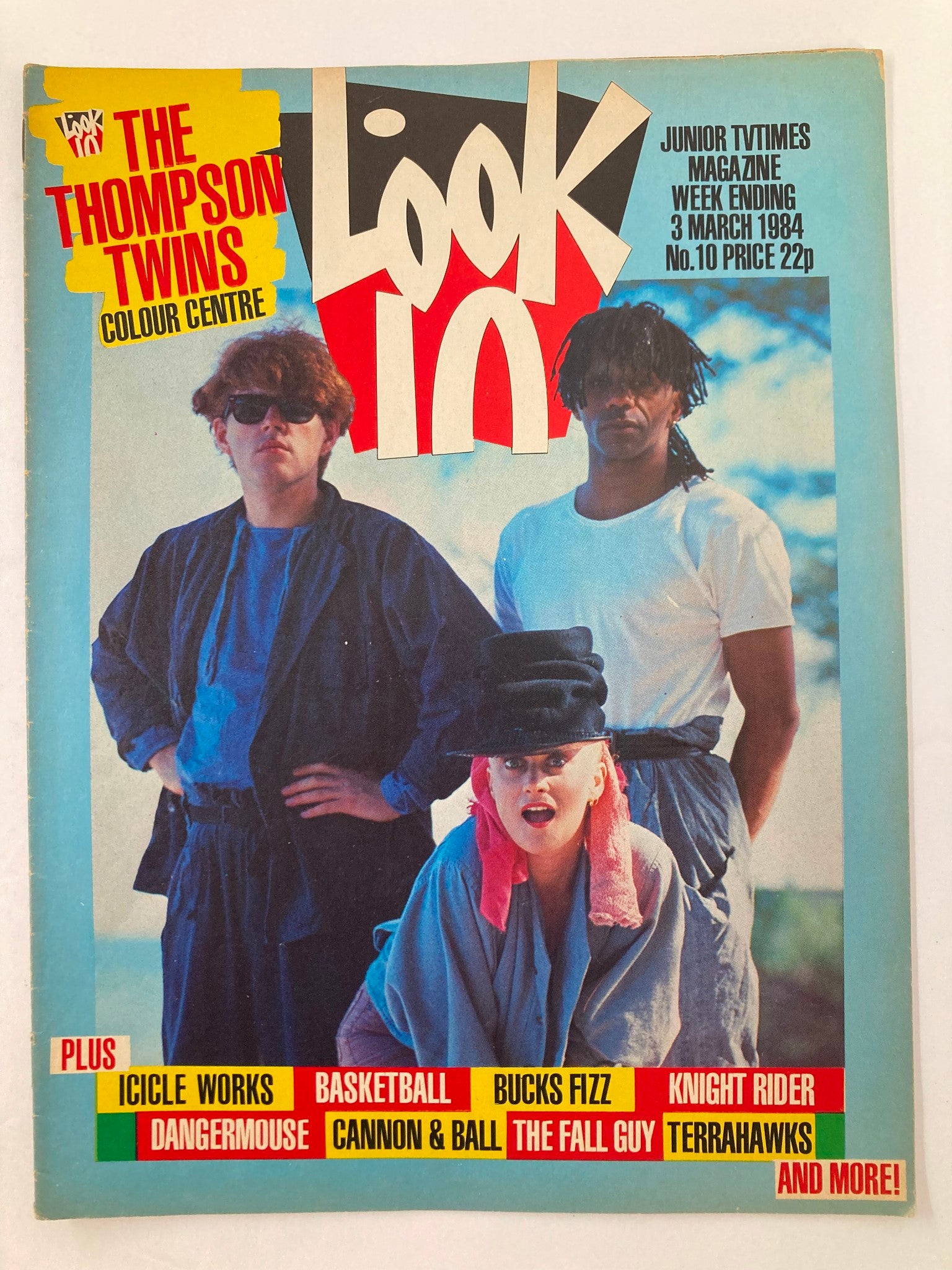 VTG Lookin Magazine March 3 1984 #10 The Thompson Twins & Icicle Works No Label