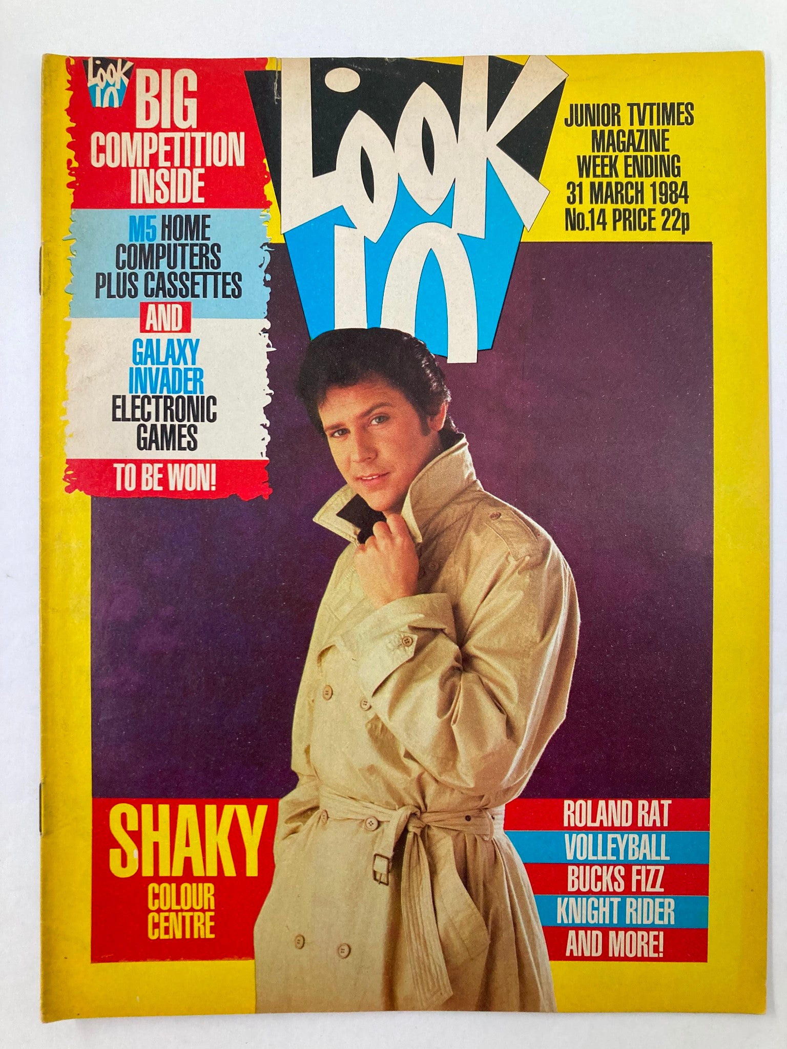 VTG Lookin Magazine March 31 1984 #14 Shaky & The Galaxy Invader No Label