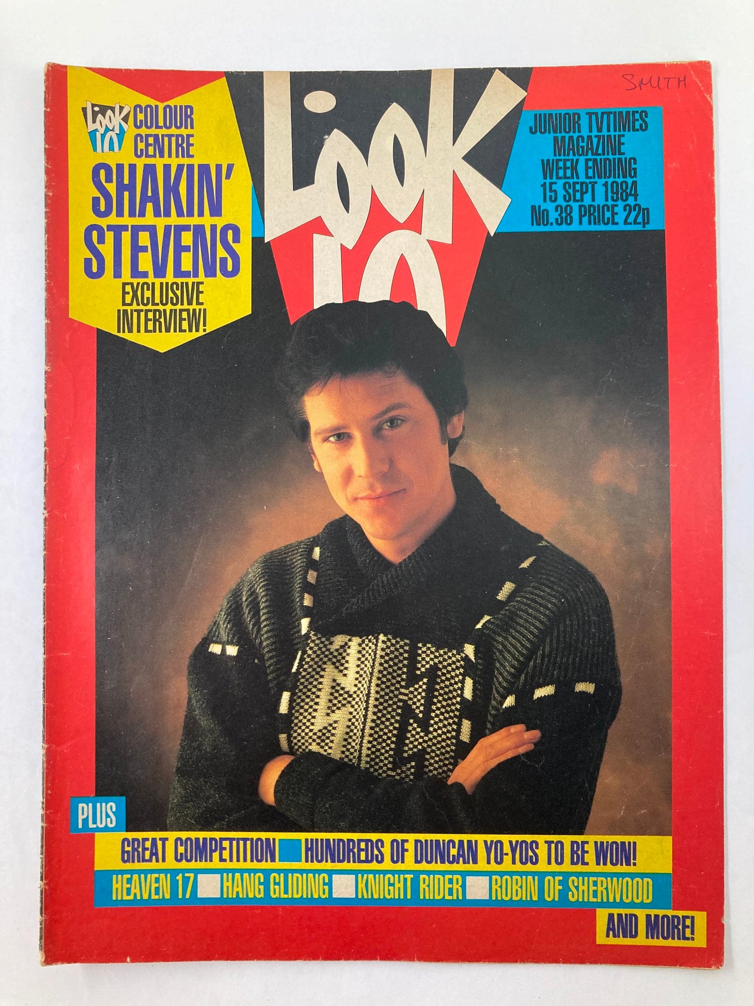 VTG Lookin Magazine September 15 1984 #38 Shakin' Stevens & Heaven 17 No Label