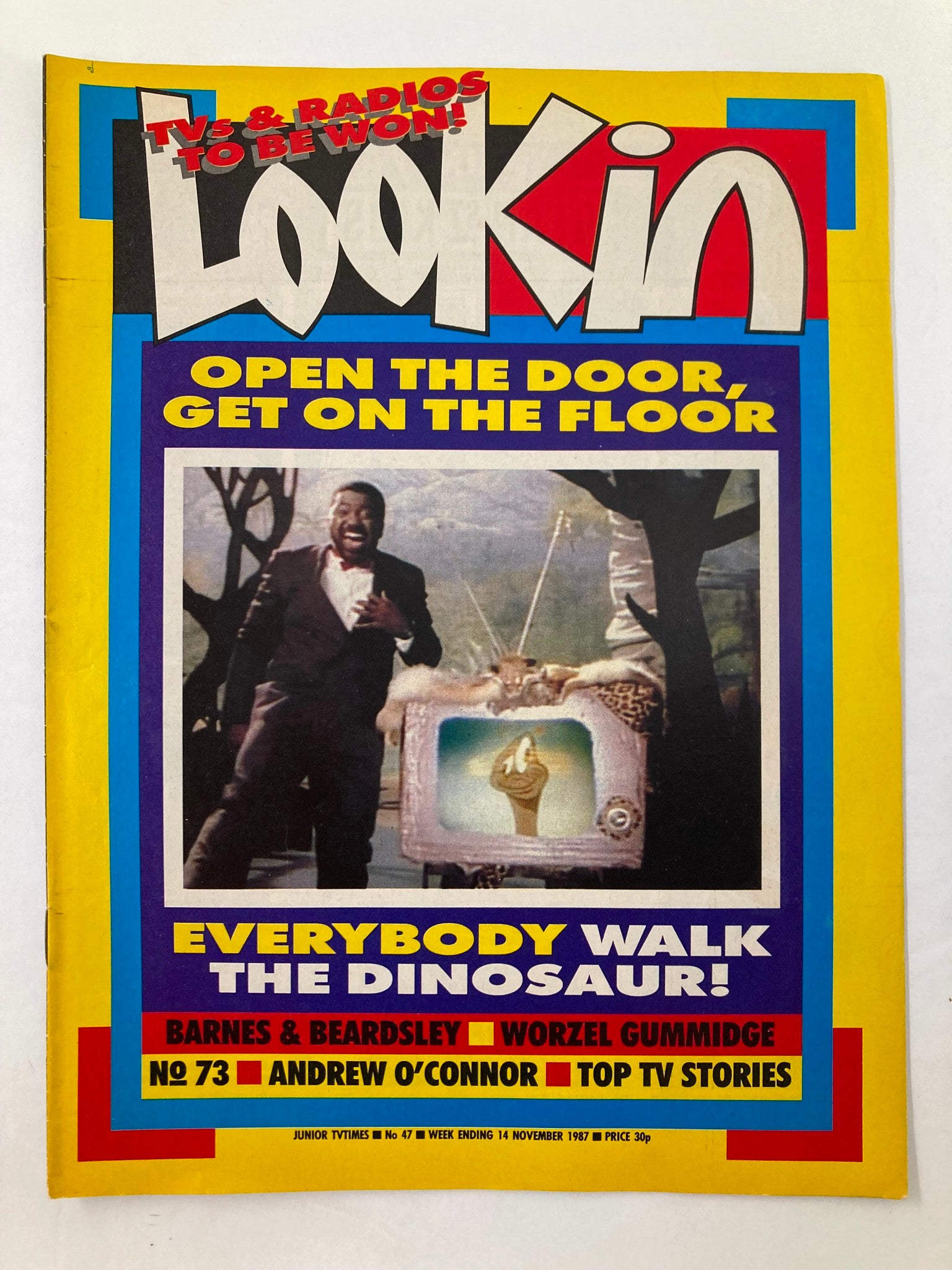 VTG Lookin Magazine November 14 1987 #47 Andrew O'Connor & Worzel No Label