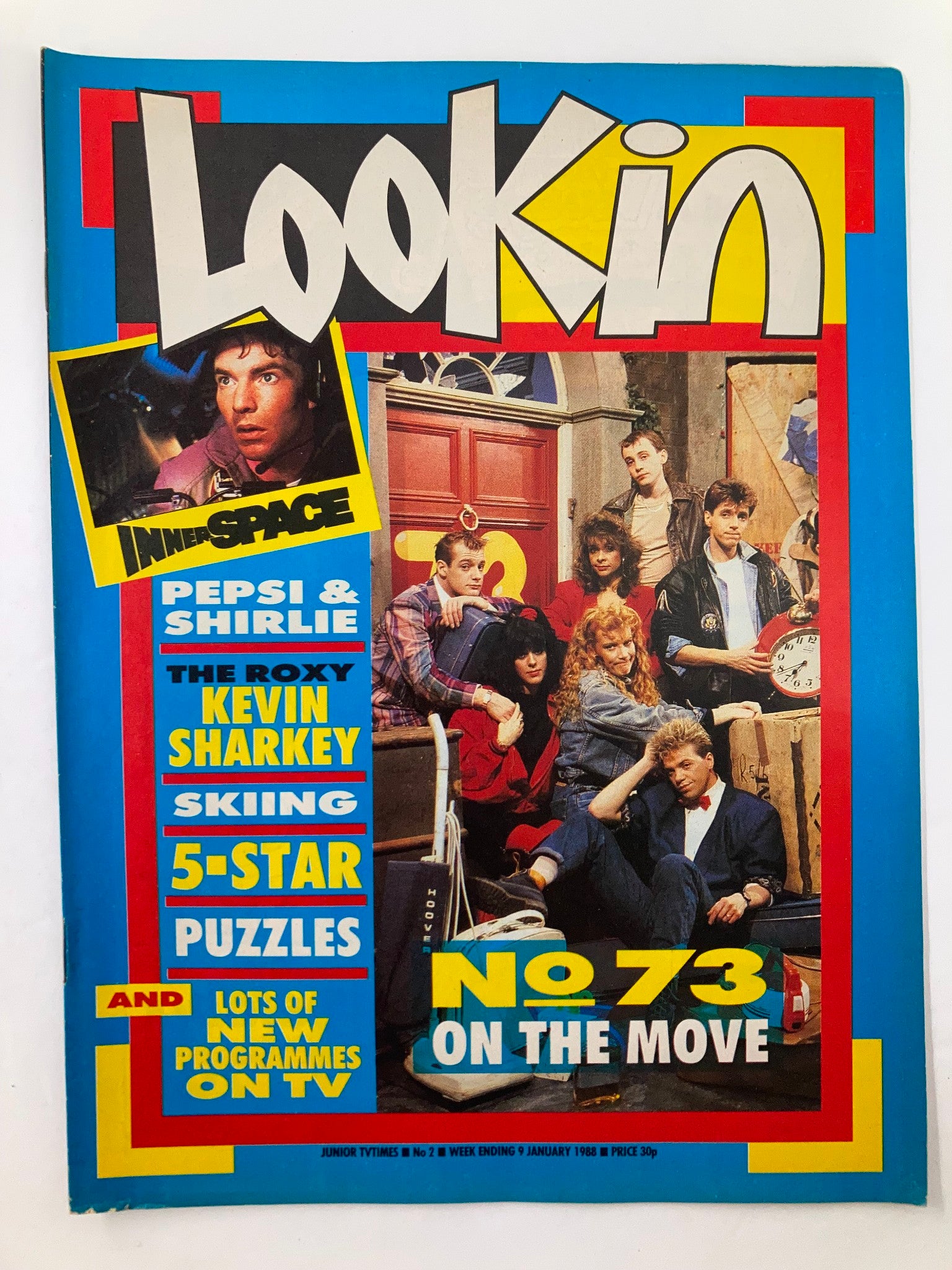 VTG Lookin Magazine 1988 No. 2 Pepsi & Shirley The Roxy Kevin Sharkey No Label