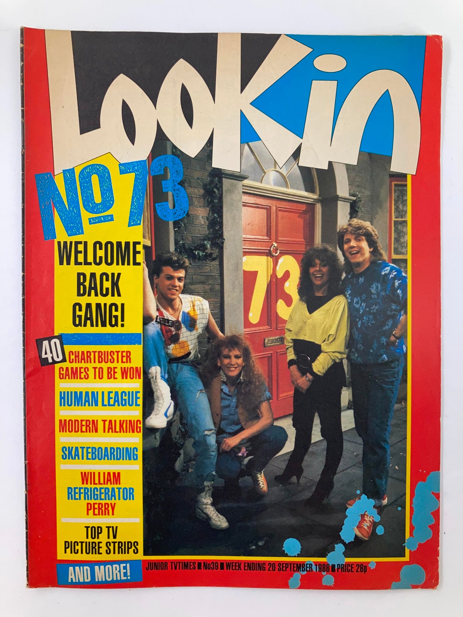 VTG Lookin Magazine 1988 #39 Joanne, Phillip, Suzanne & William Perry No Label