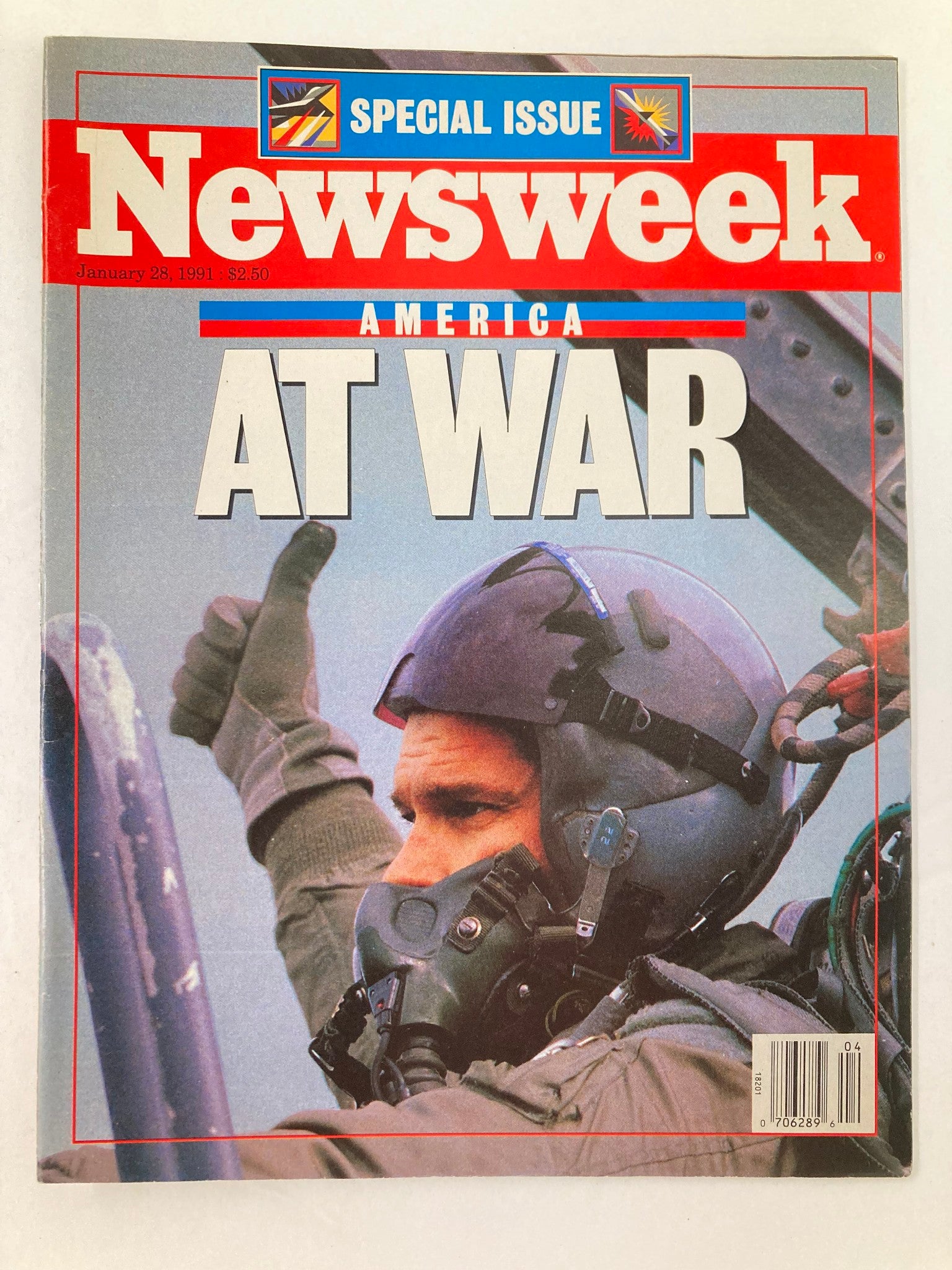 Newsweek Magazine January 28 1991 America at War Special Issue VG No Label