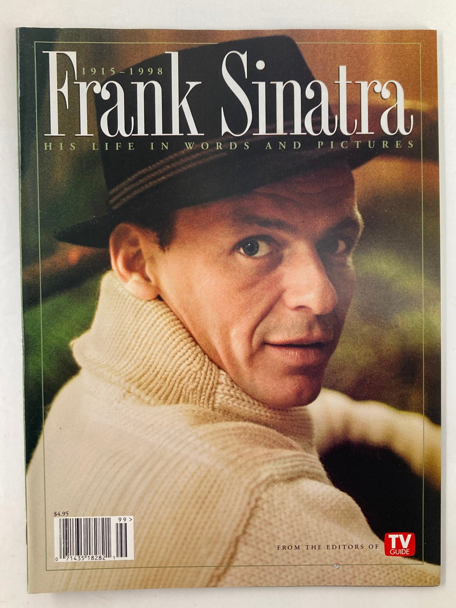 TV Guide Magazine 1998 Frank Sinatra His Life Words and Pictures VG No Label